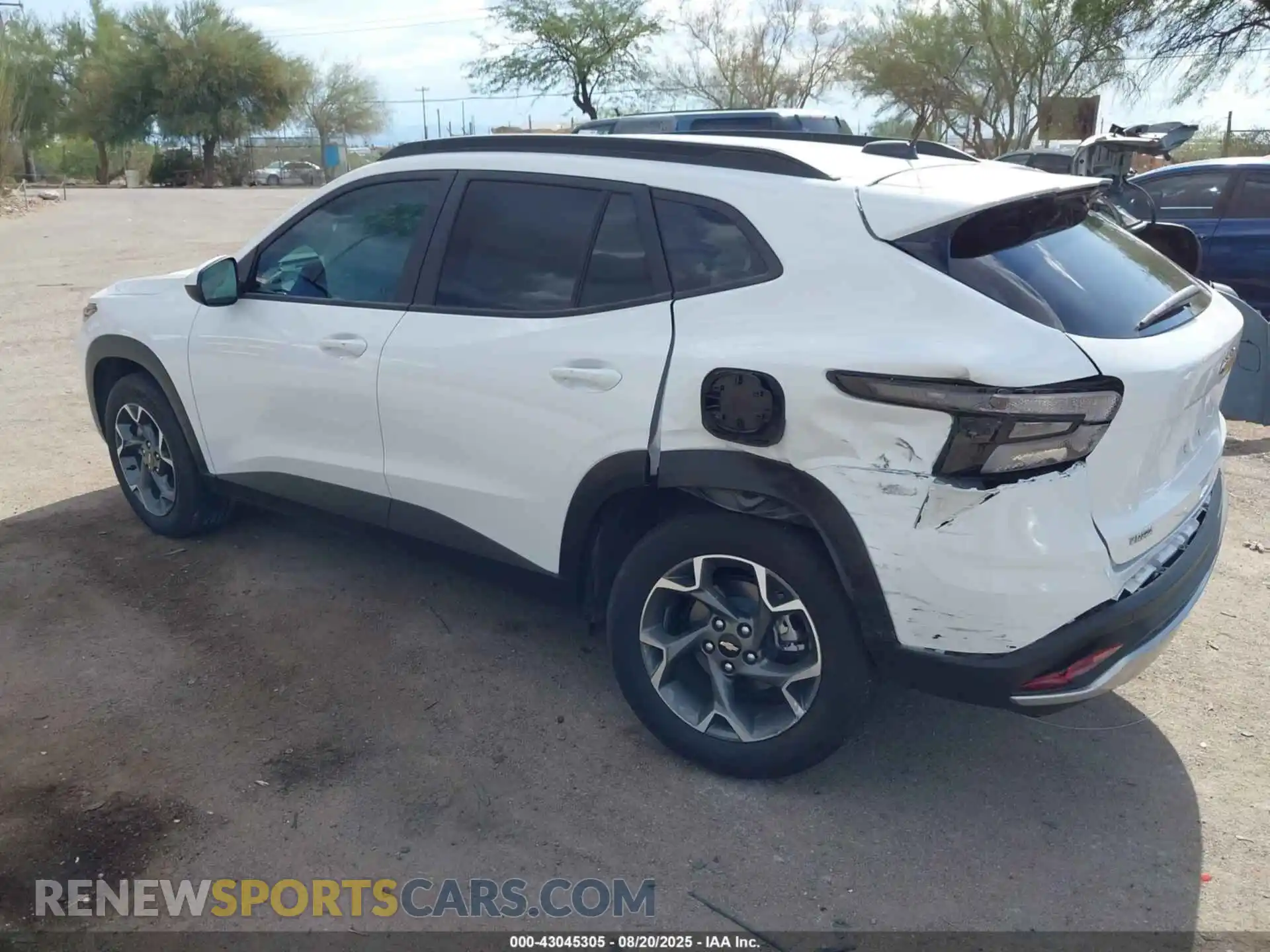 3 Photograph of a damaged car KL77LHEPXSC087723 CHEVROLET TRAX 2025