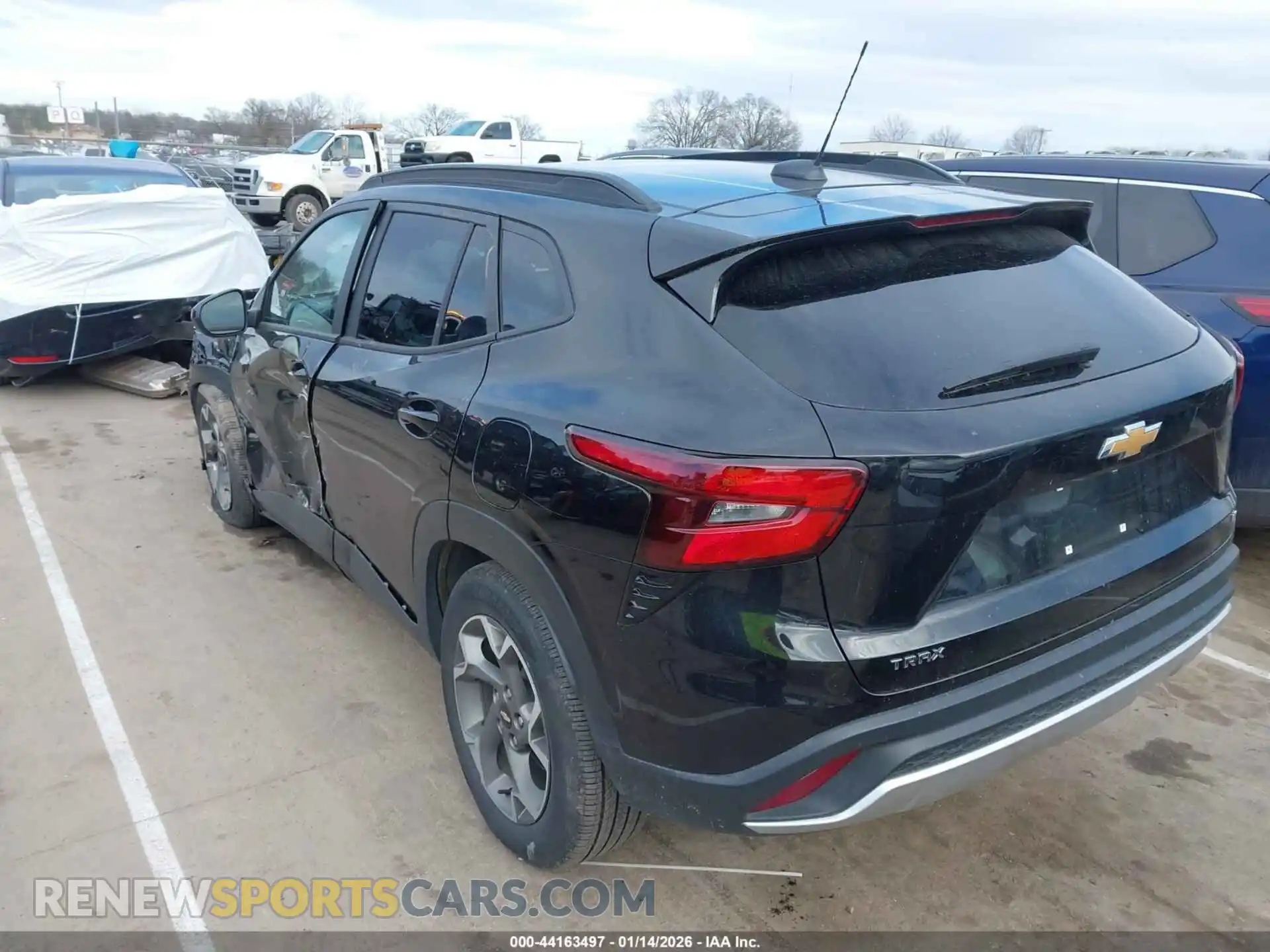 3 Photograph of a damaged car KL77LHEPXSC146608 CHEVROLET TRAX 2025