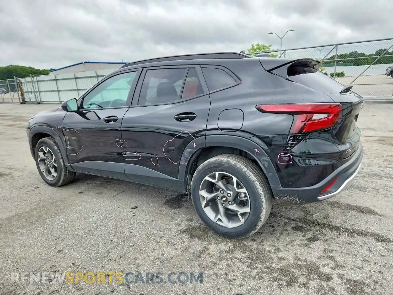 2 Photograph of a damaged car KL77LHEPXSC175395 CHEVROLET TRAX 2025