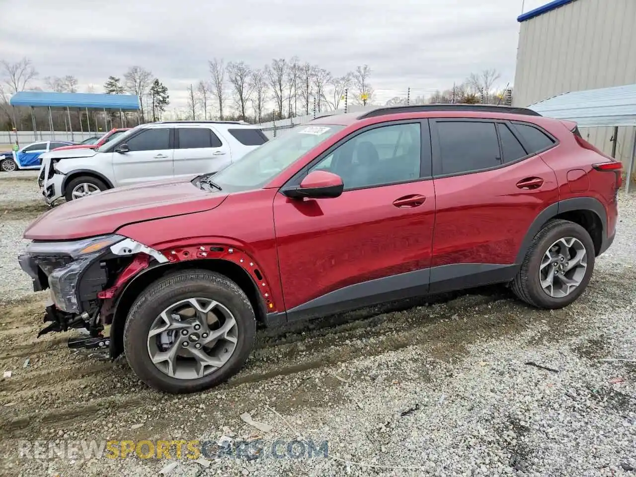 1 Photograph of a damaged car KL77LHEPXSC203356 CHEVROLET TRAX 2025