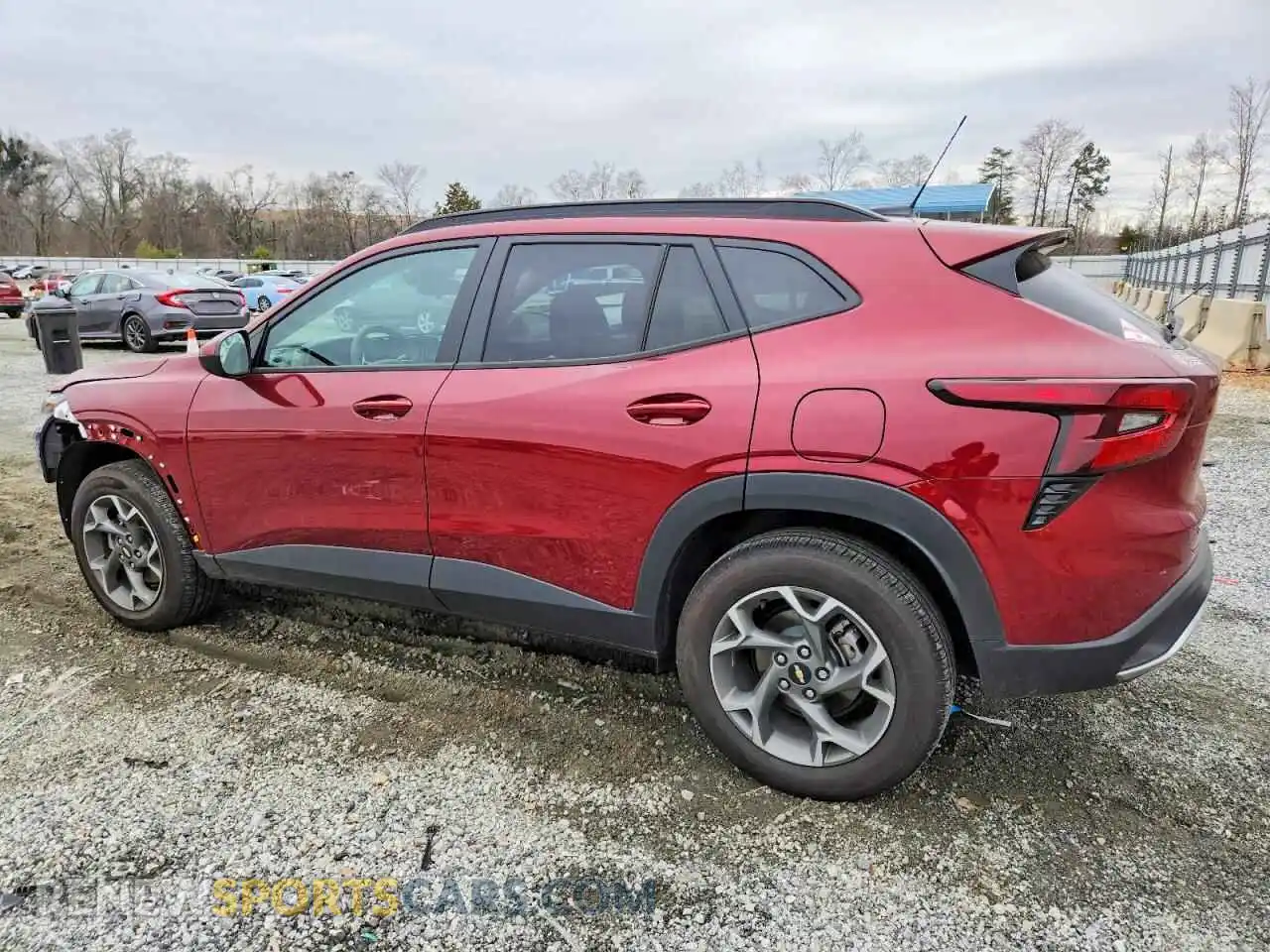 2 Photograph of a damaged car KL77LHEPXSC203356 CHEVROLET TRAX 2025