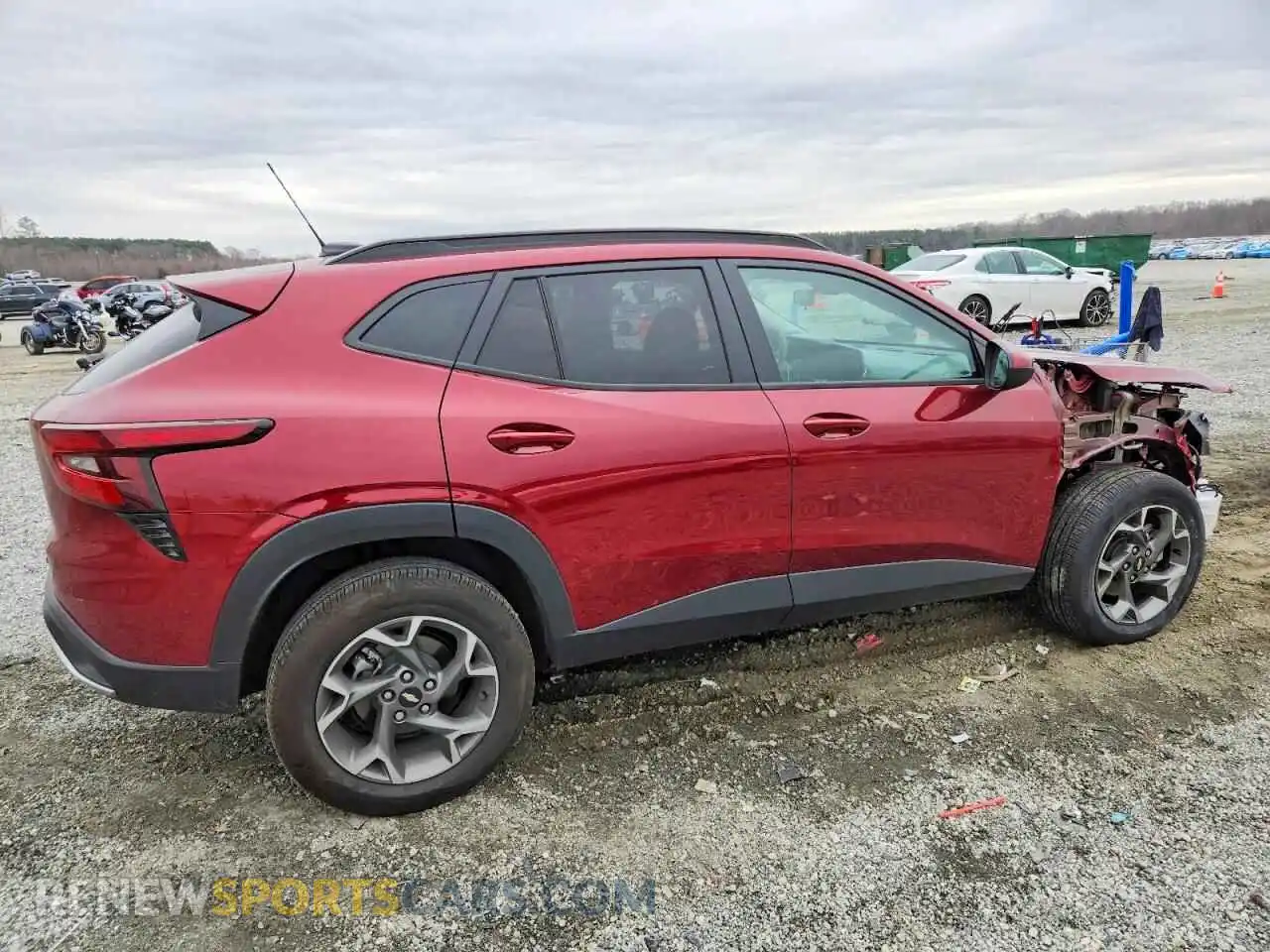 3 Photograph of a damaged car KL77LHEPXSC203356 CHEVROLET TRAX 2025