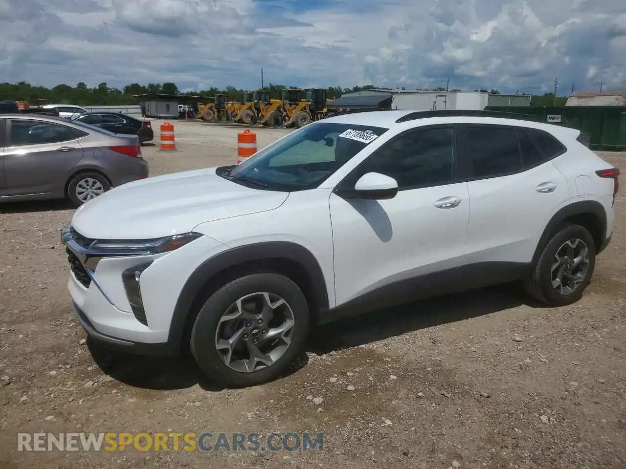 1 Photograph of a damaged car KL77LHEPXSC234350 CHEVROLET TRAX 2025