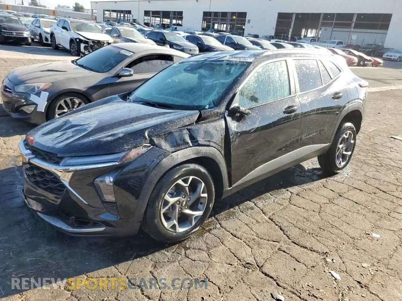 1 Photograph of a damaged car KL77LHEPXSC245445 CHEVROLET TRAX 2025