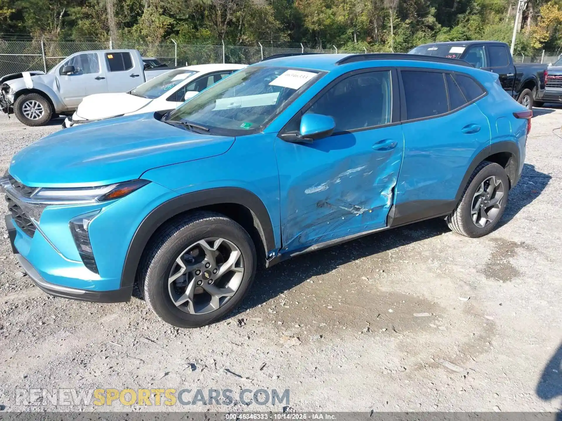 2 Photograph of a damaged car KL77LHEPXSC253058 CHEVROLET TRAX 2025