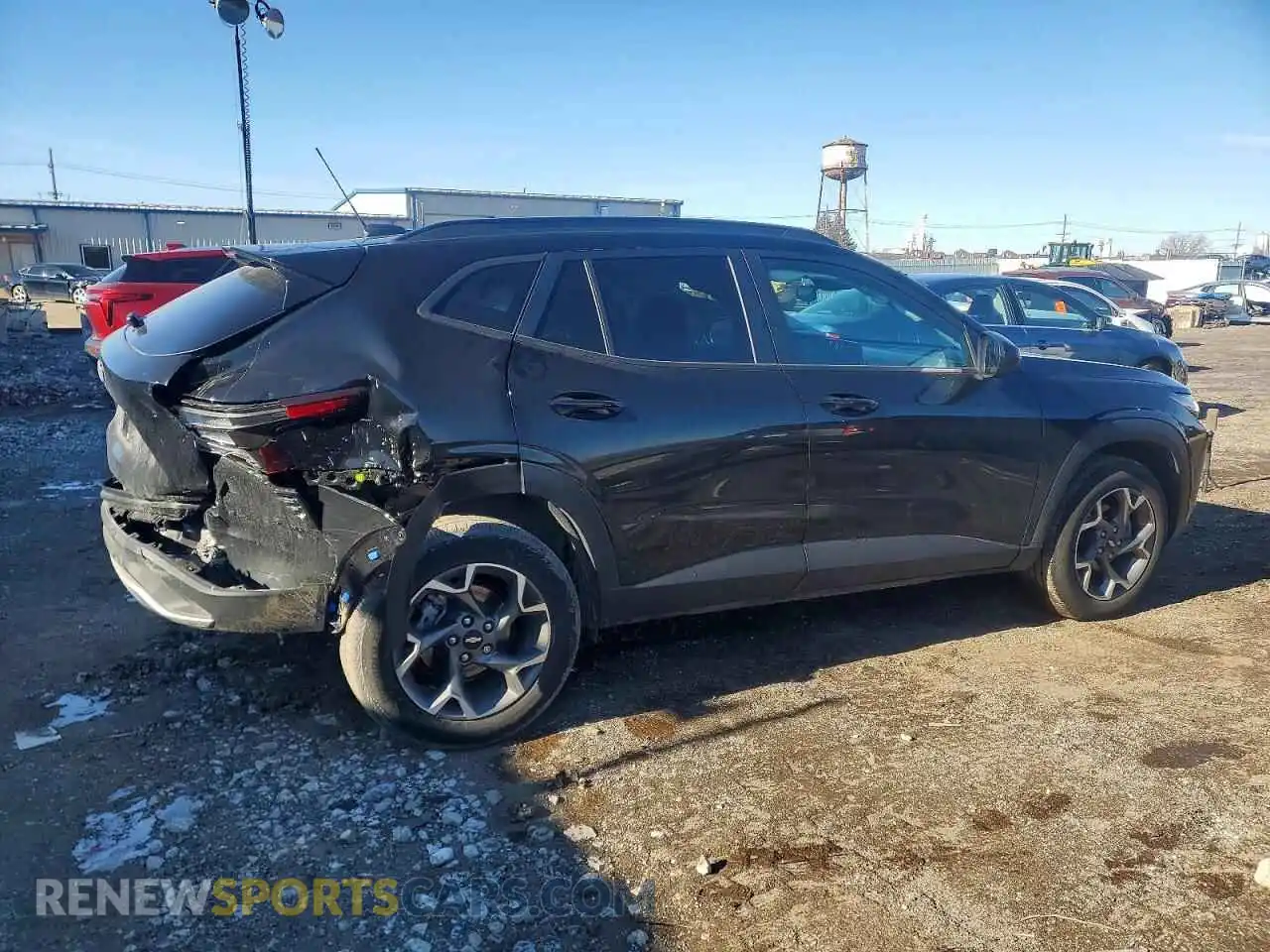 3 Photograph of a damaged car KL77LHEPXSC270250 CHEVROLET TRAX 2025