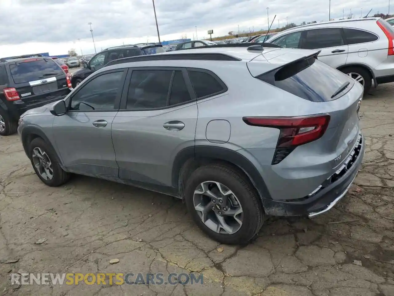 2 Photograph of a damaged car KL77LHEPXSC275321 CHEVROLET TRAX 2025