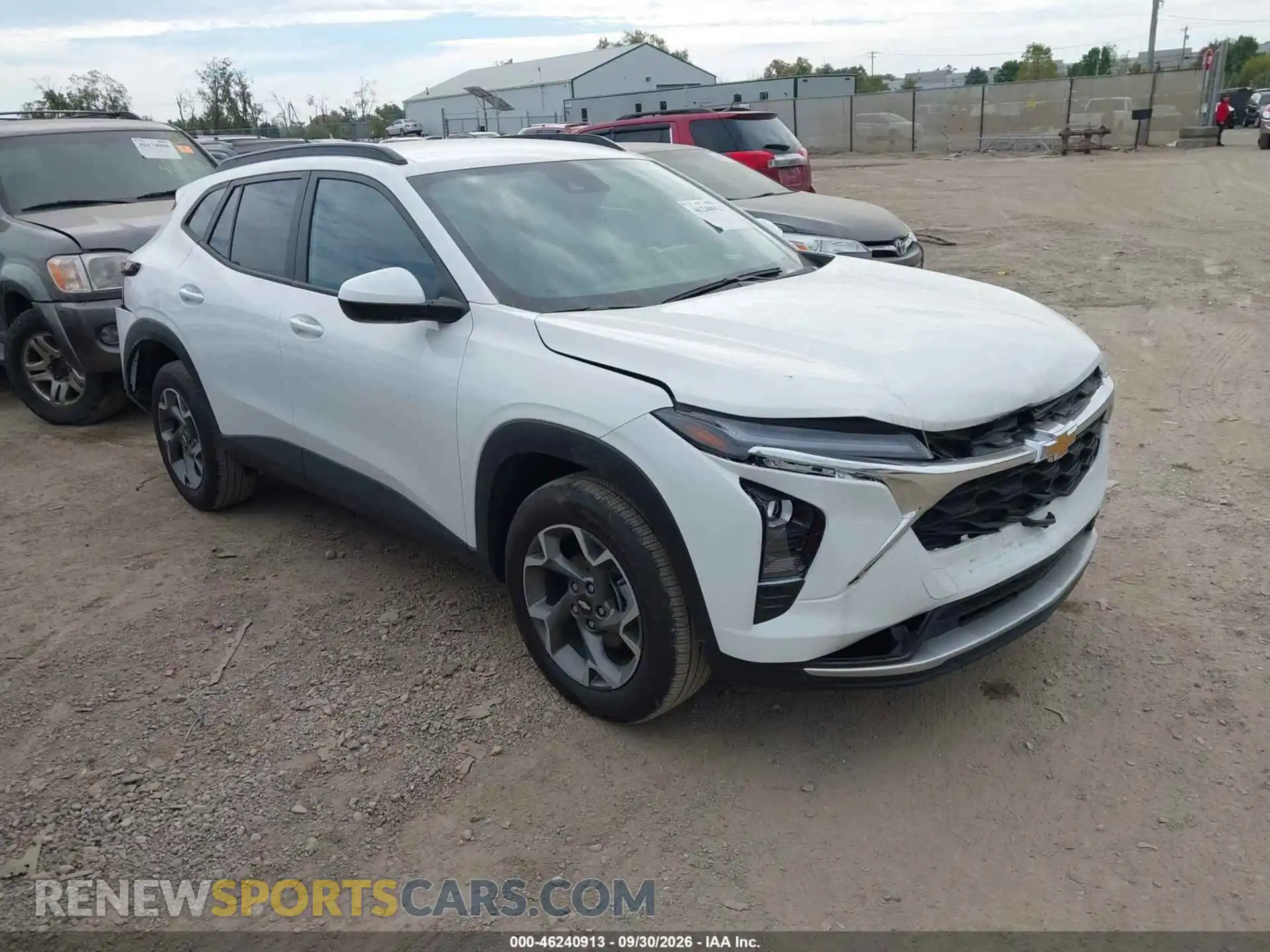 1 Photograph of a damaged car KL77LHEPXSC277795 CHEVROLET TRAX 2025