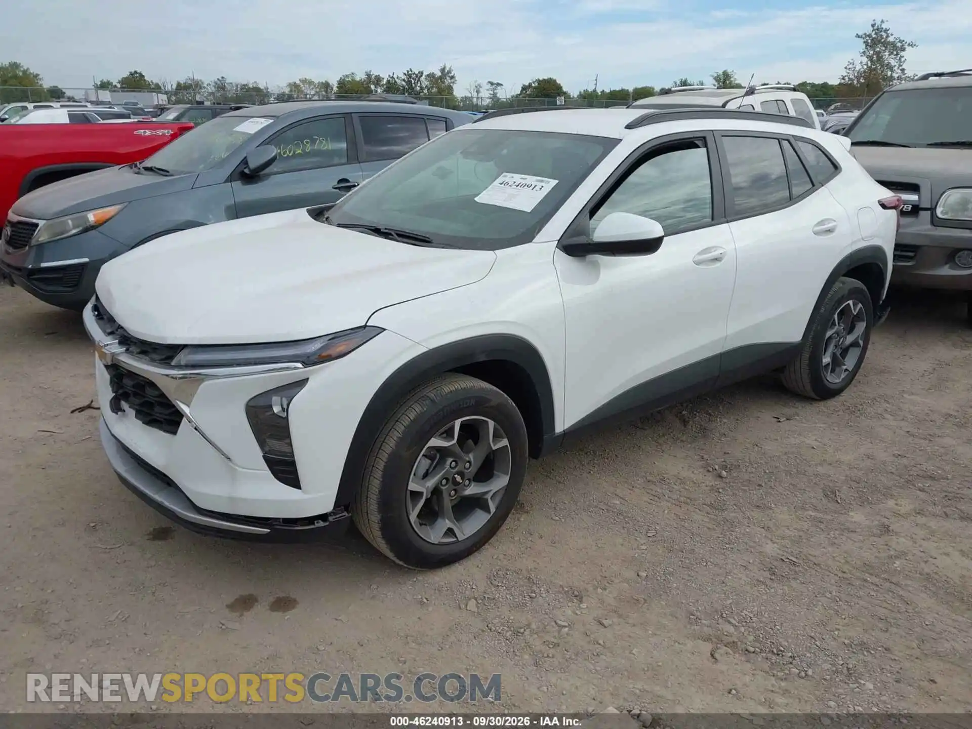 2 Photograph of a damaged car KL77LHEPXSC277795 CHEVROLET TRAX 2025