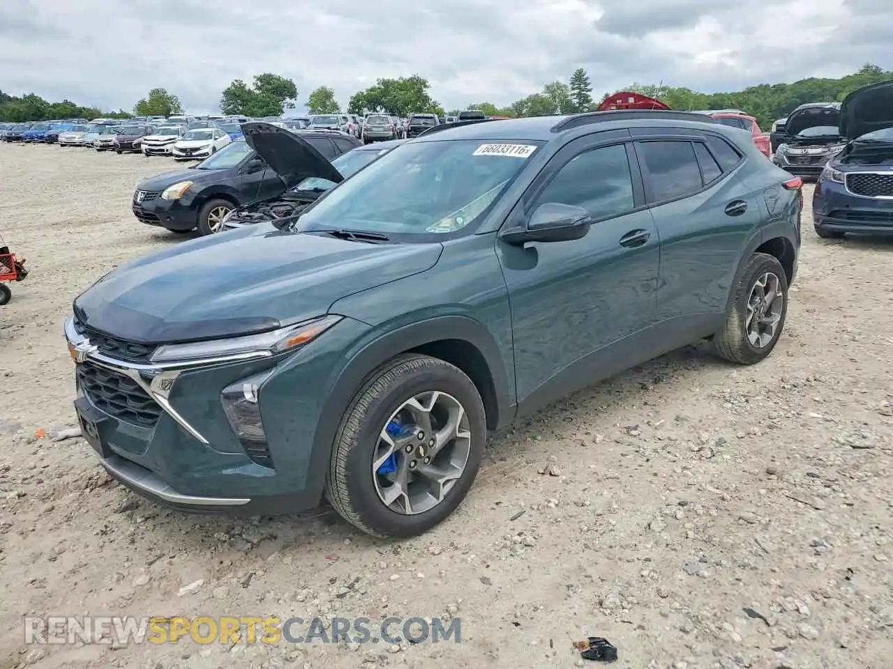 1 Фотография поврежденного автомобиля KL77LHEPXSC288733 CHEVROLET TRAX 2025
