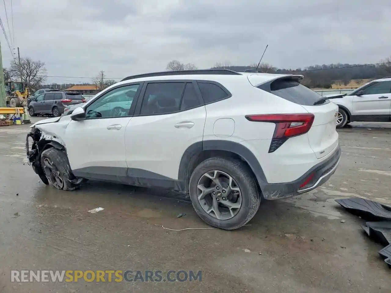 2 Photograph of a damaged car KL77LHEPXSC289686 CHEVROLET TRAX 2025