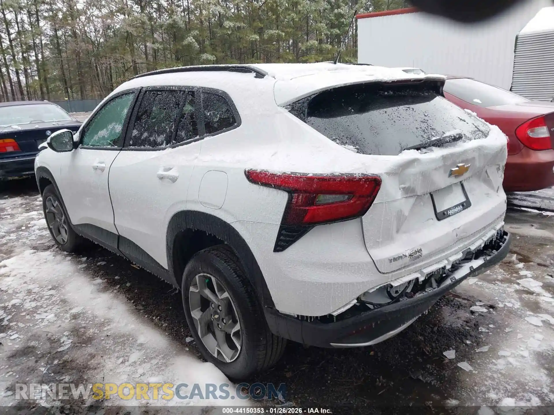 3 Photograph of a damaged car KL77LHEPXSC299067 CHEVROLET TRAX 2025