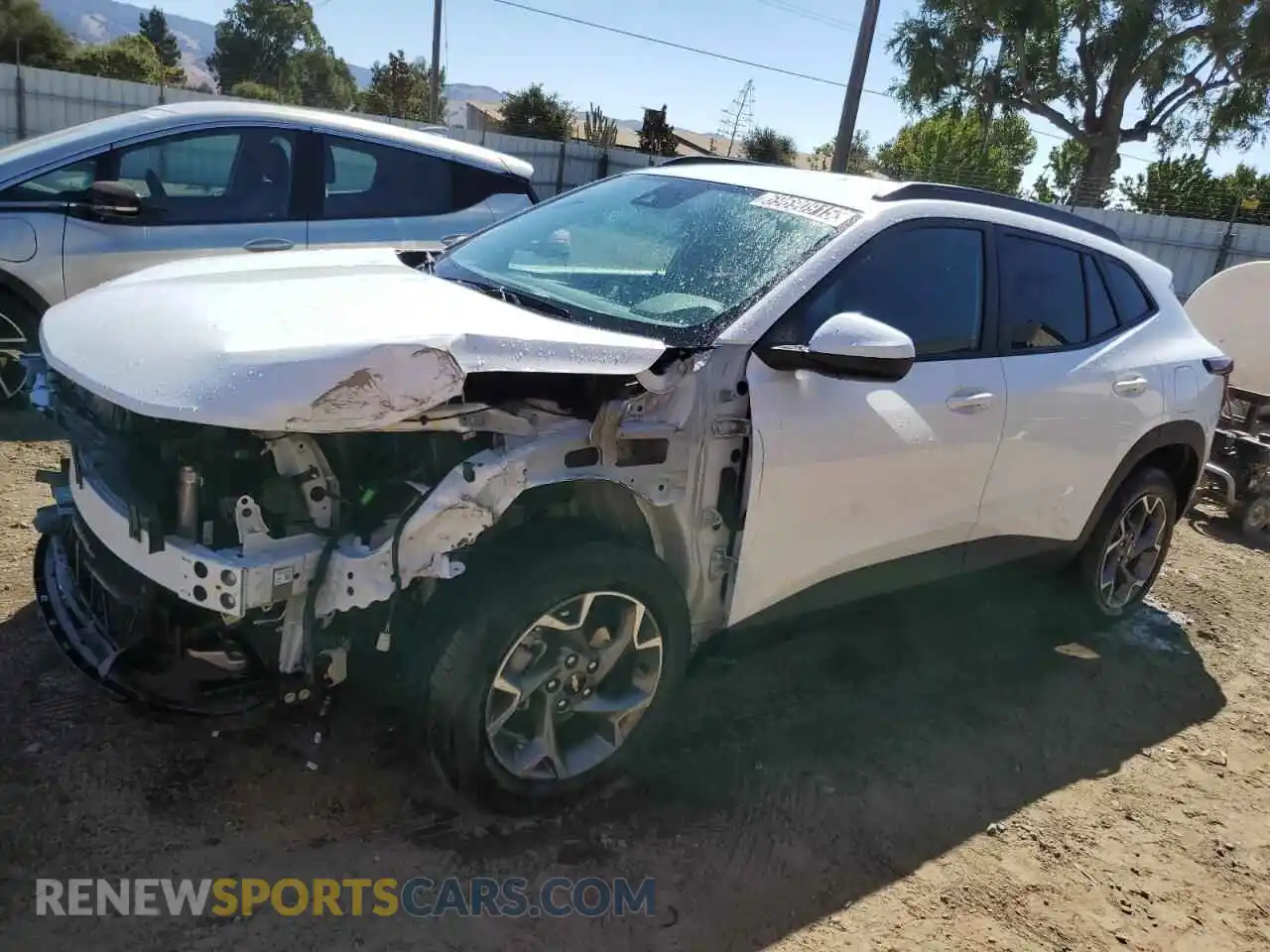 1 Photograph of a damaged car KL77LHEPXSC312643 CHEVROLET TRAX 2025