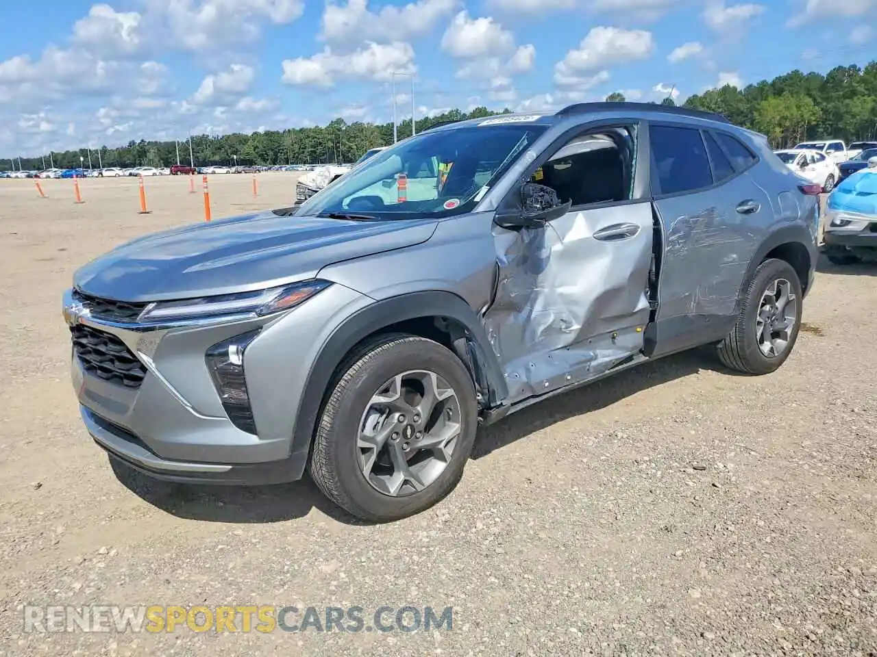 1 Photograph of a damaged car KL77LHEPXSC316935 CHEVROLET TRAX 2025