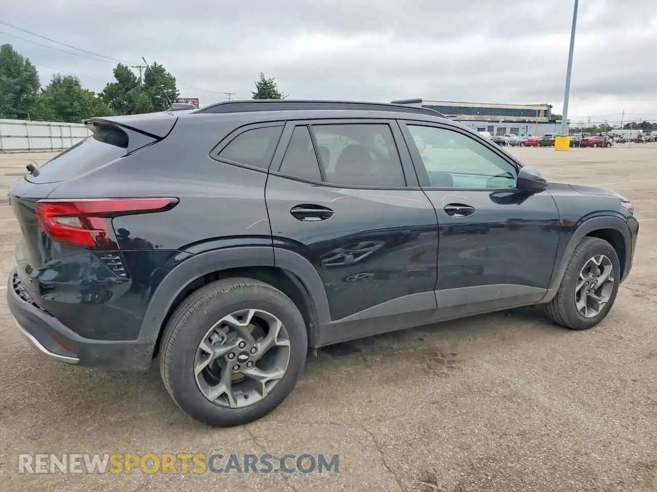 3 fotografías del automóvil dañado KL77LHEPXSC318958 CHEVROLET TRAX 2025