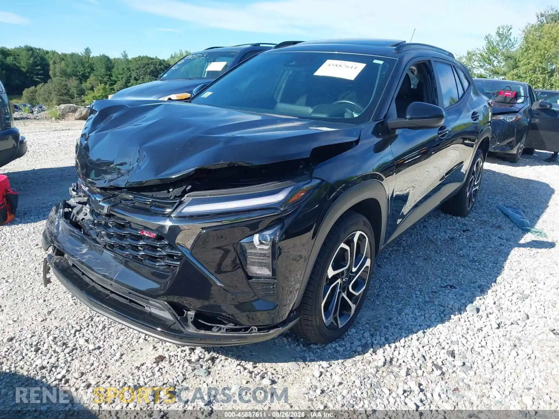 2 Photograph of a damaged car KL77LJEP0SC000399 CHEVROLET TRAX 2025