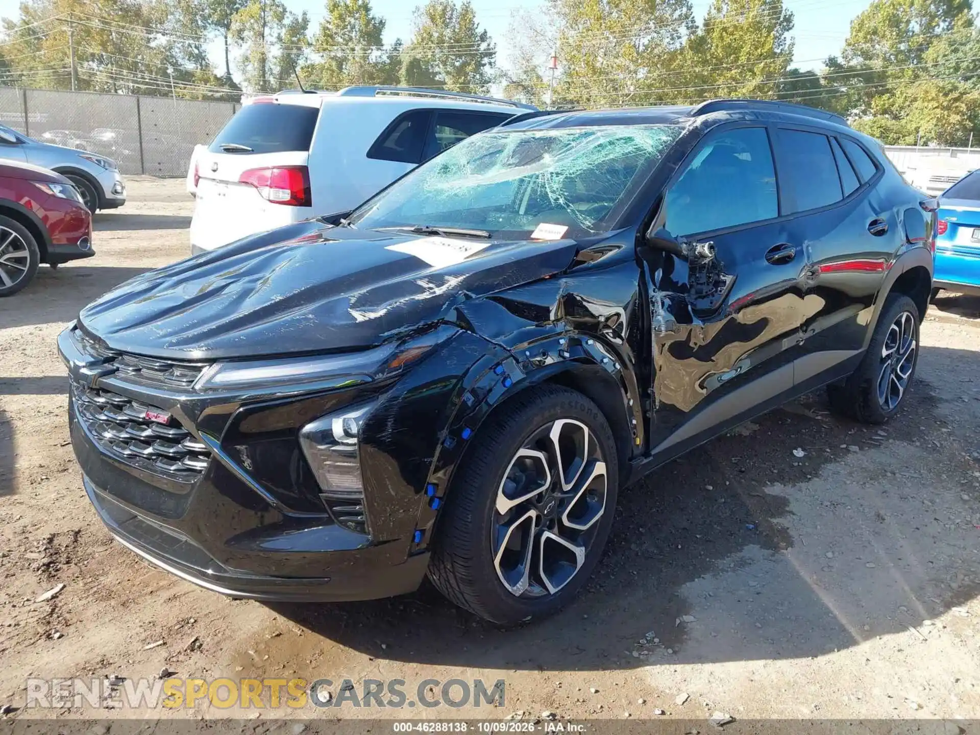 2 Photograph of a damaged car KL77LJEP0SC002685 CHEVROLET TRAX 2025