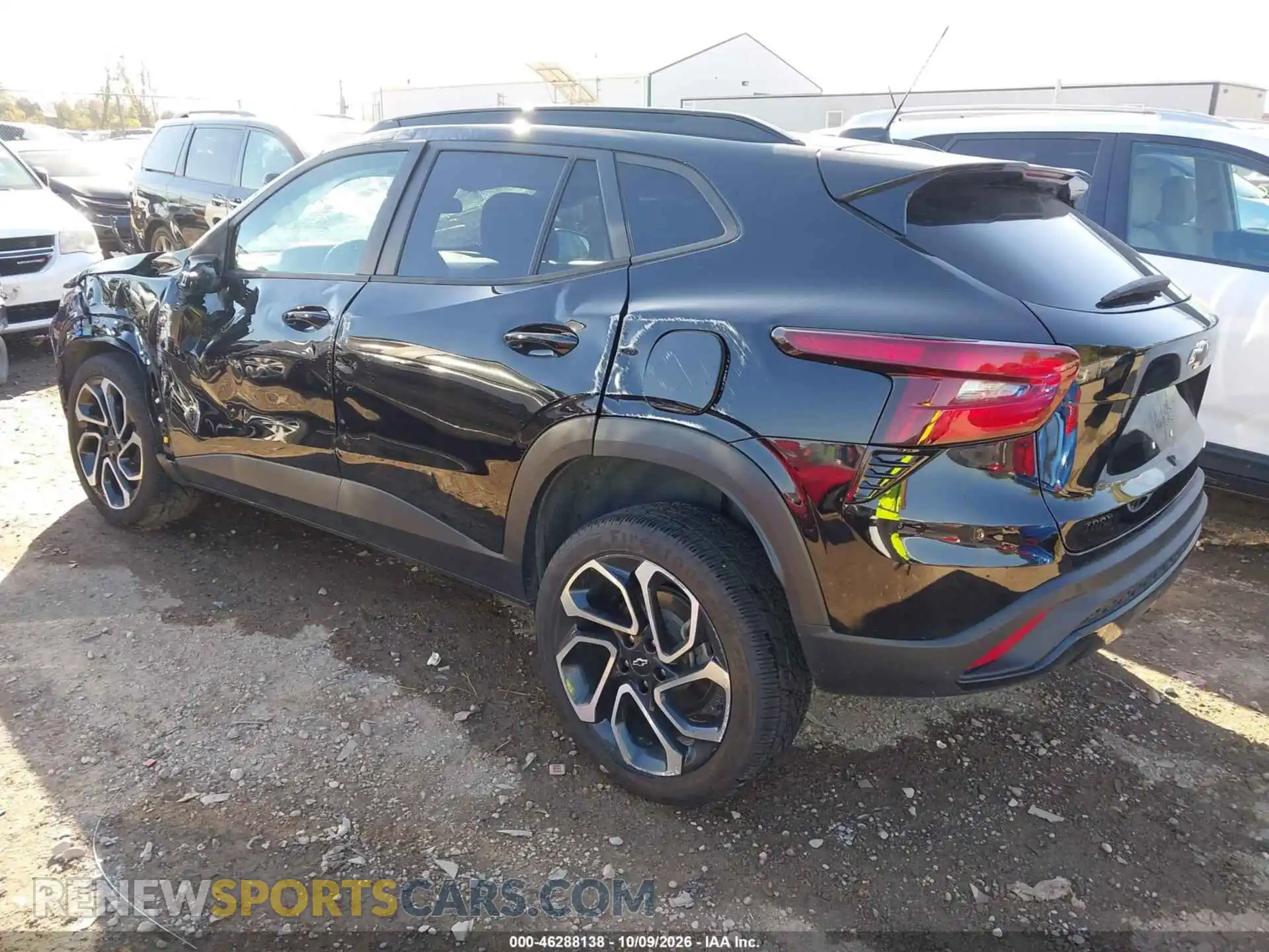 3 Photograph of a damaged car KL77LJEP0SC002685 CHEVROLET TRAX 2025