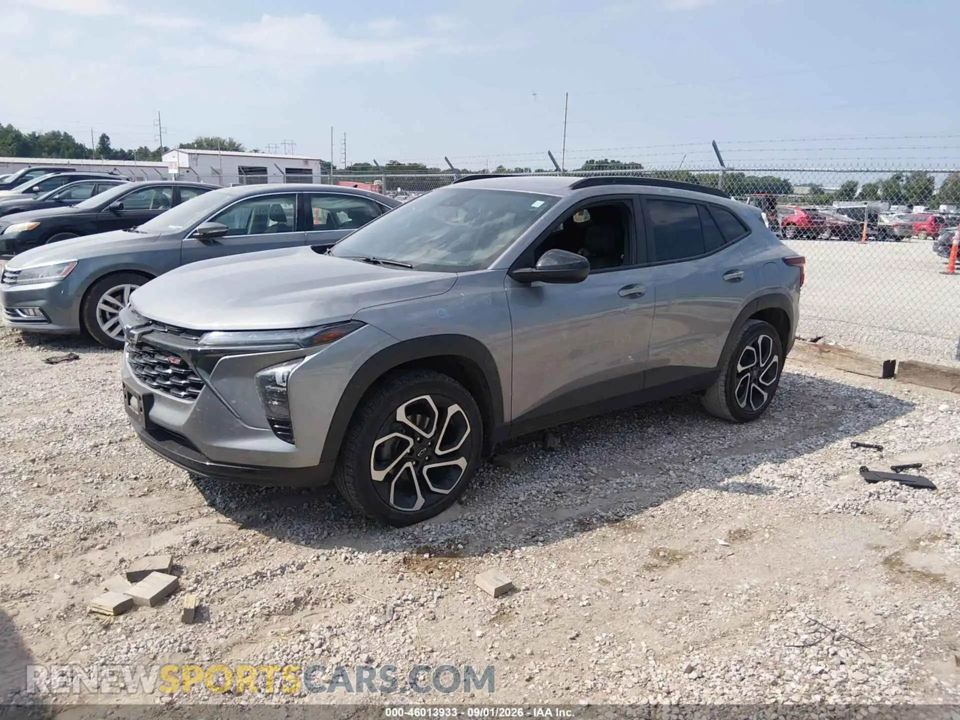2 fotografías del automóvil dañado KL77LJEP0SC014688 CHEVROLET TRAX 2025