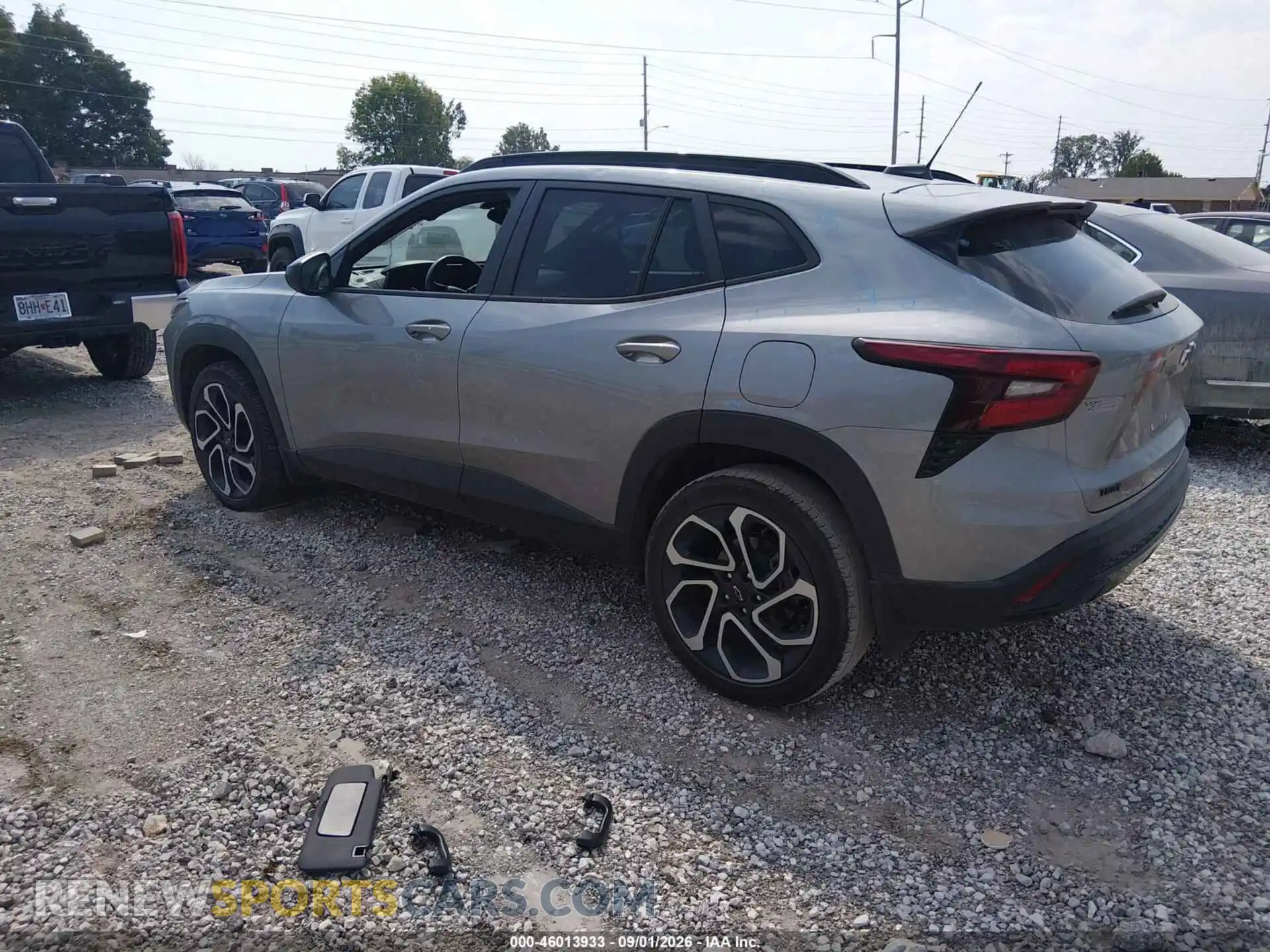 3 fotografías del automóvil dañado KL77LJEP0SC014688 CHEVROLET TRAX 2025