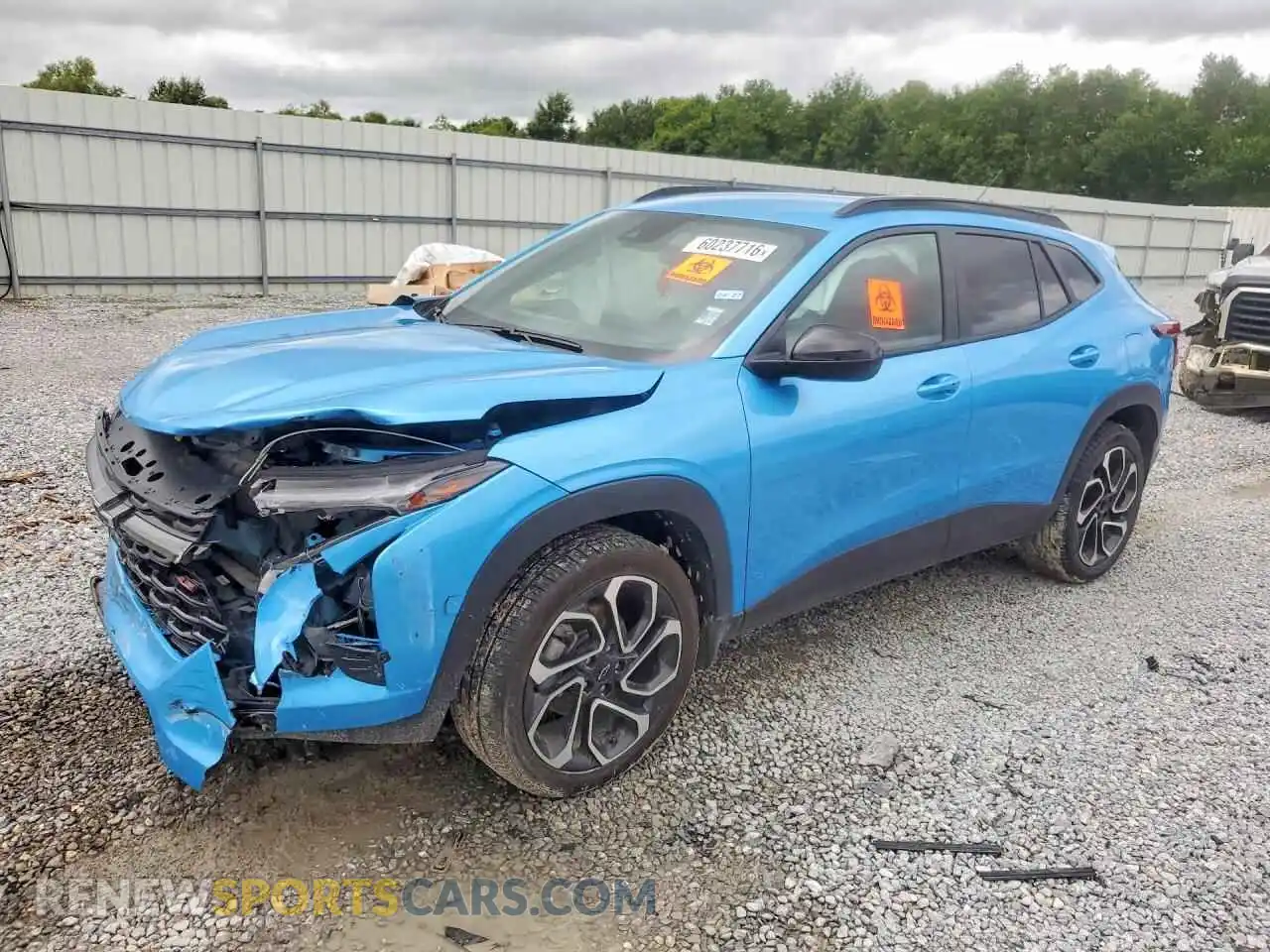 1 Photograph of a damaged car KL77LJEP0SC051367 CHEVROLET TRAX 2025