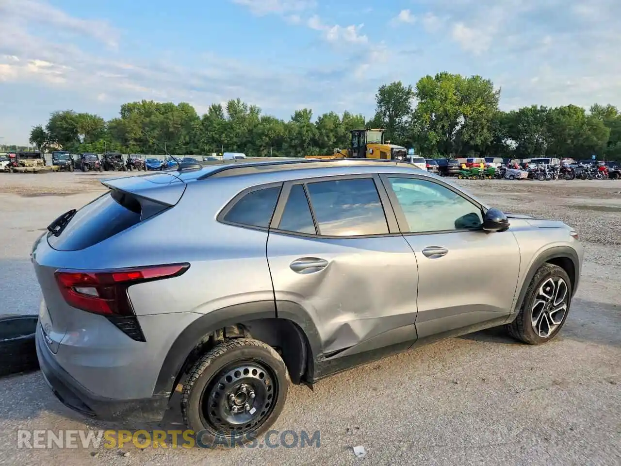 3 fotografías del automóvil dañado KL77LJEP0SC058142 CHEVROLET TRAX 2025