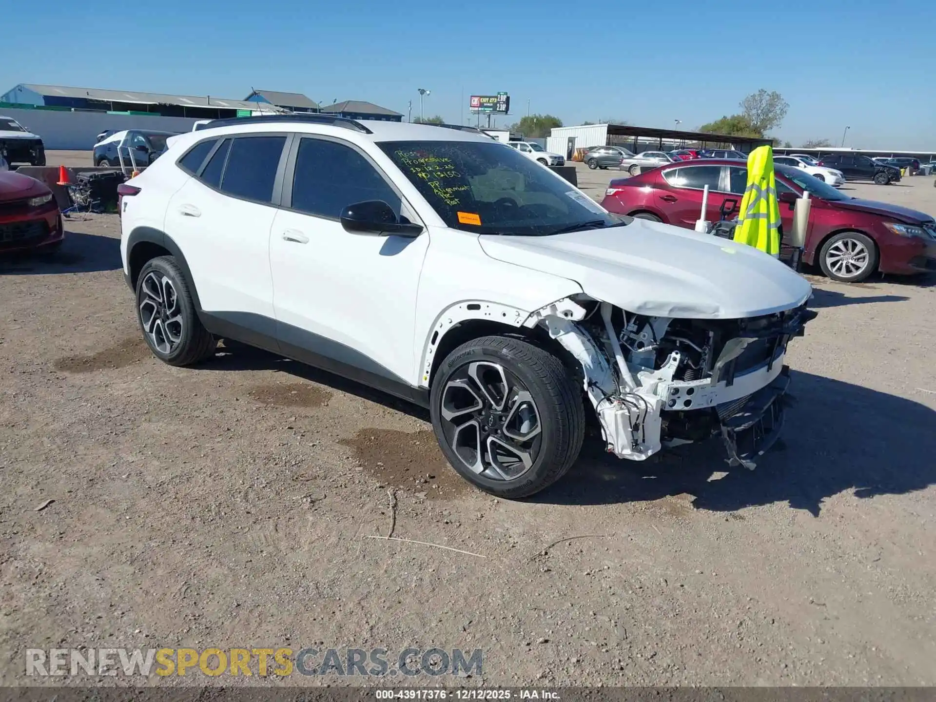 1 Photograph of a damaged car KL77LJEP0SC061073 CHEVROLET TRAX 2025