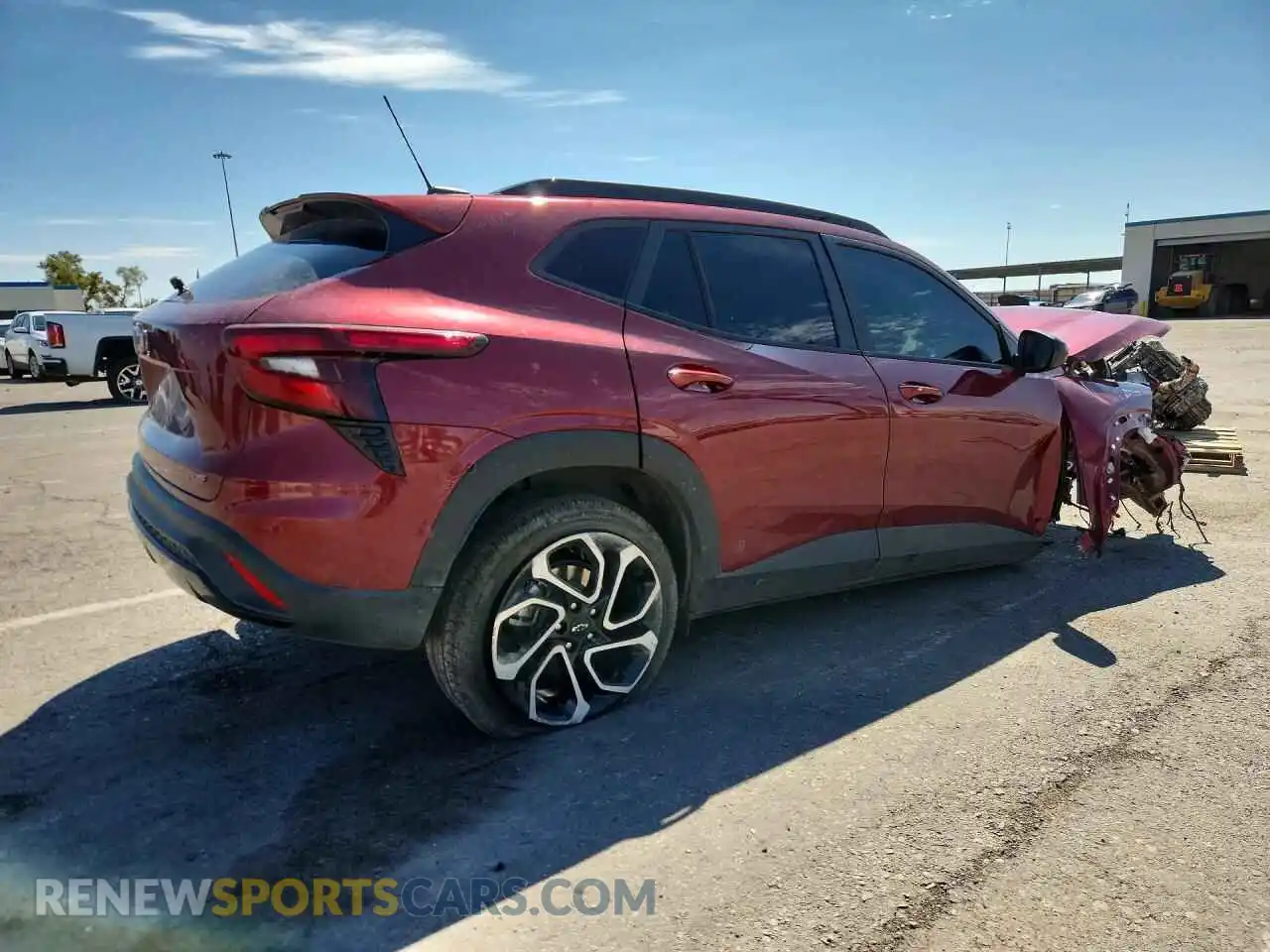 3 Photograph of a damaged car KL77LJEP0SC085602 CHEVROLET TRAX 2025