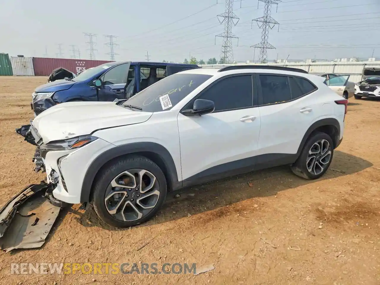 1 Photograph of a damaged car KL77LJEP0SC110868 CHEVROLET TRAX 2025