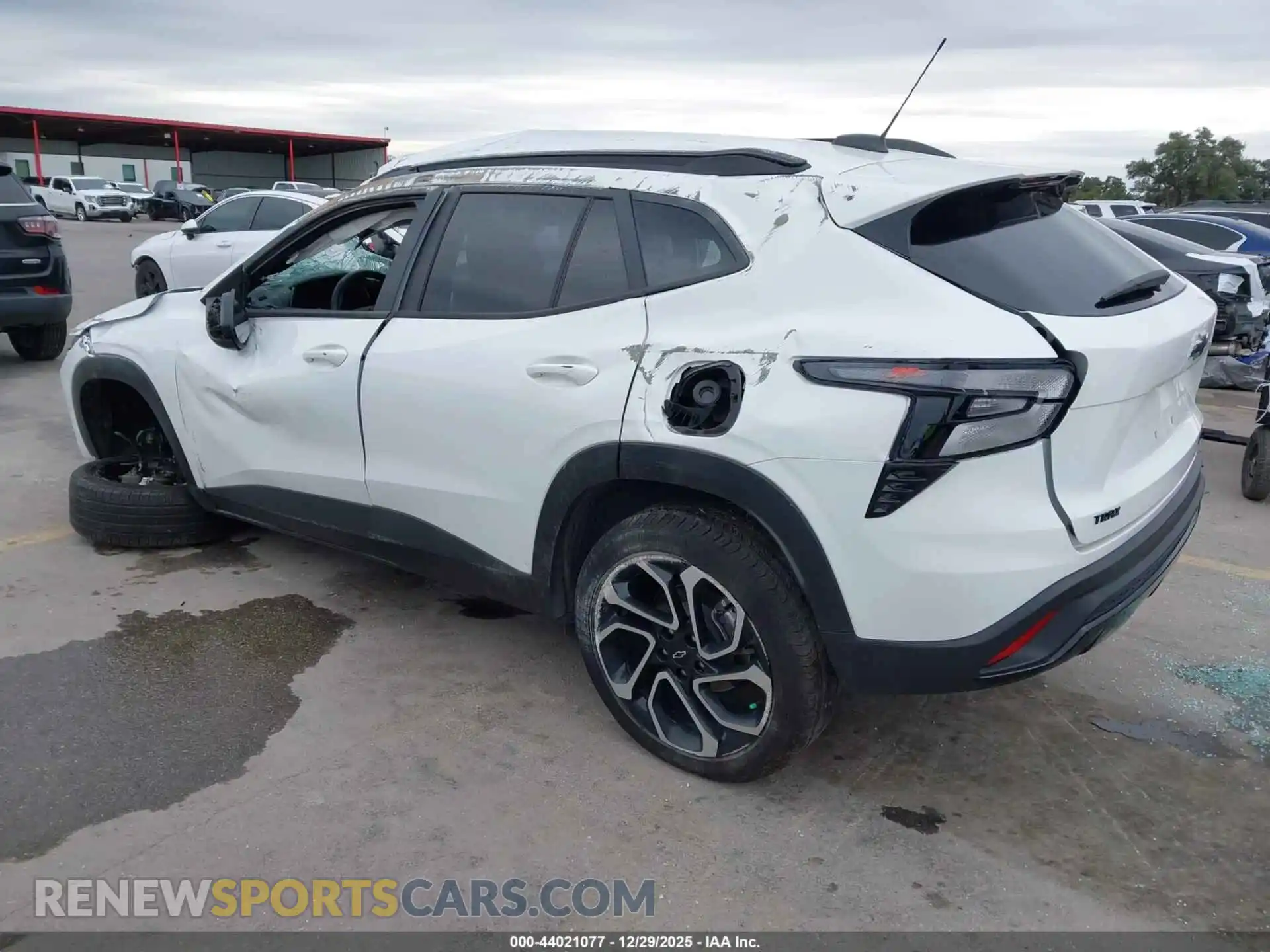 3 Photograph of a damaged car KL77LJEP0SC154630 CHEVROLET TRAX 2025