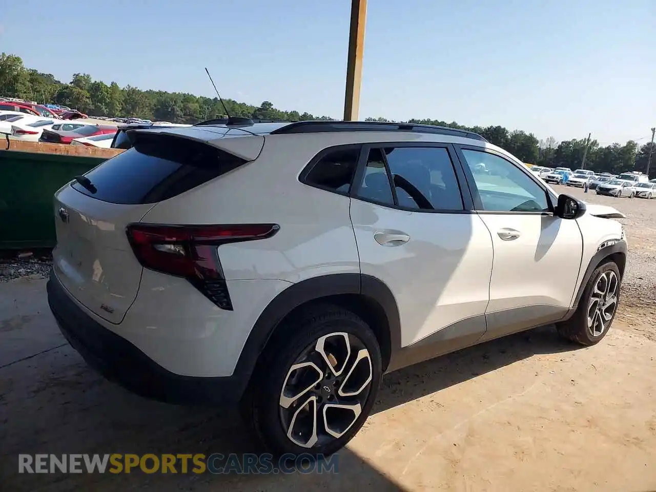 3 Photograph of a damaged car KL77LJEP0SC165935 CHEVROLET TRAX 2025