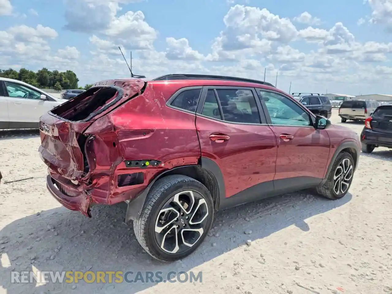 3 Photograph of a damaged car KL77LJEP0SC250404 CHEVROLET TRAX 2025