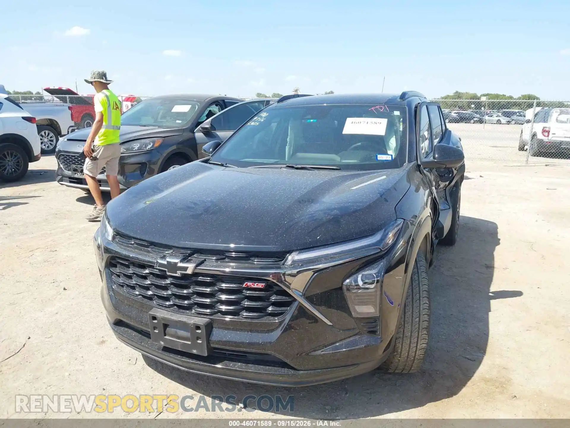 2 Photograph of a damaged car KL77LJEP0SC271317 CHEVROLET TRAX 2025