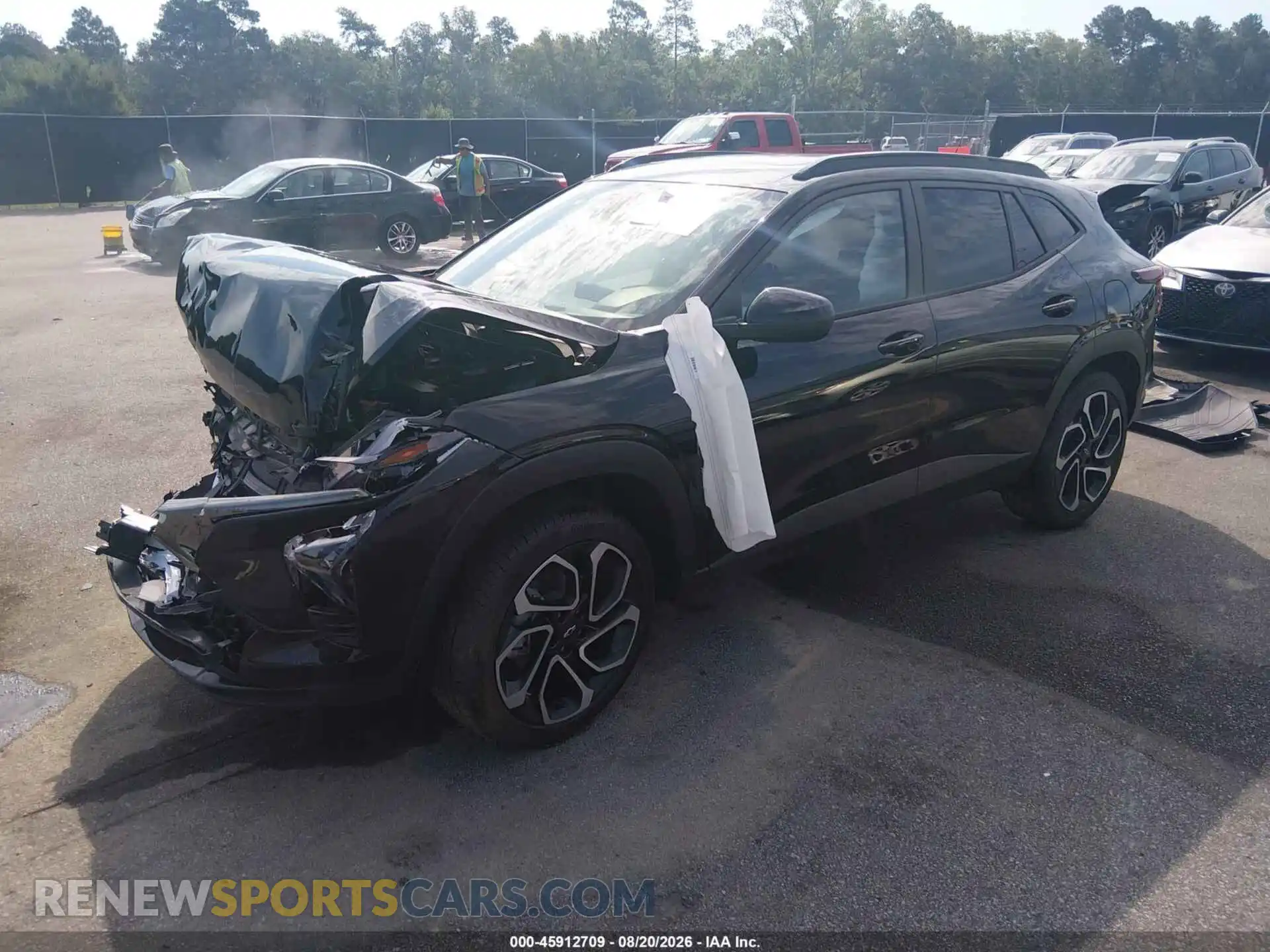 2 Photograph of a damaged car KL77LJEP0SC307507 CHEVROLET TRAX 2025