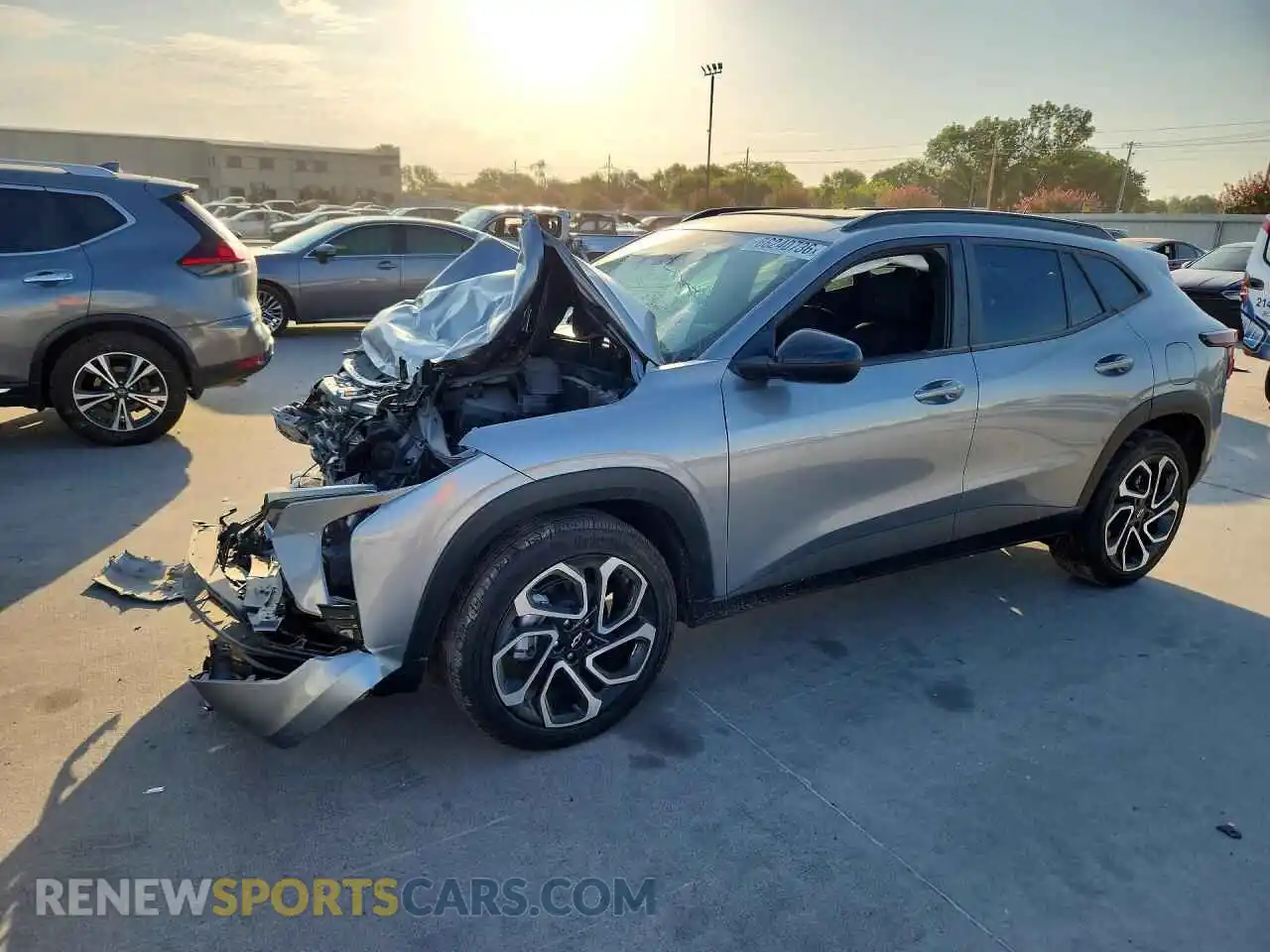 1 Photograph of a damaged car KL77LJEP1SC020726 CHEVROLET TRAX 2025