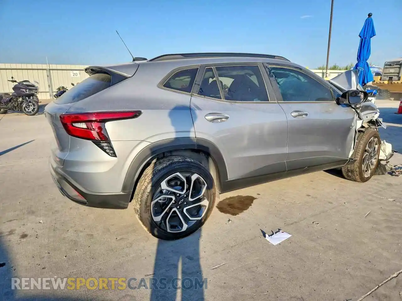 3 Photograph of a damaged car KL77LJEP1SC020726 CHEVROLET TRAX 2025