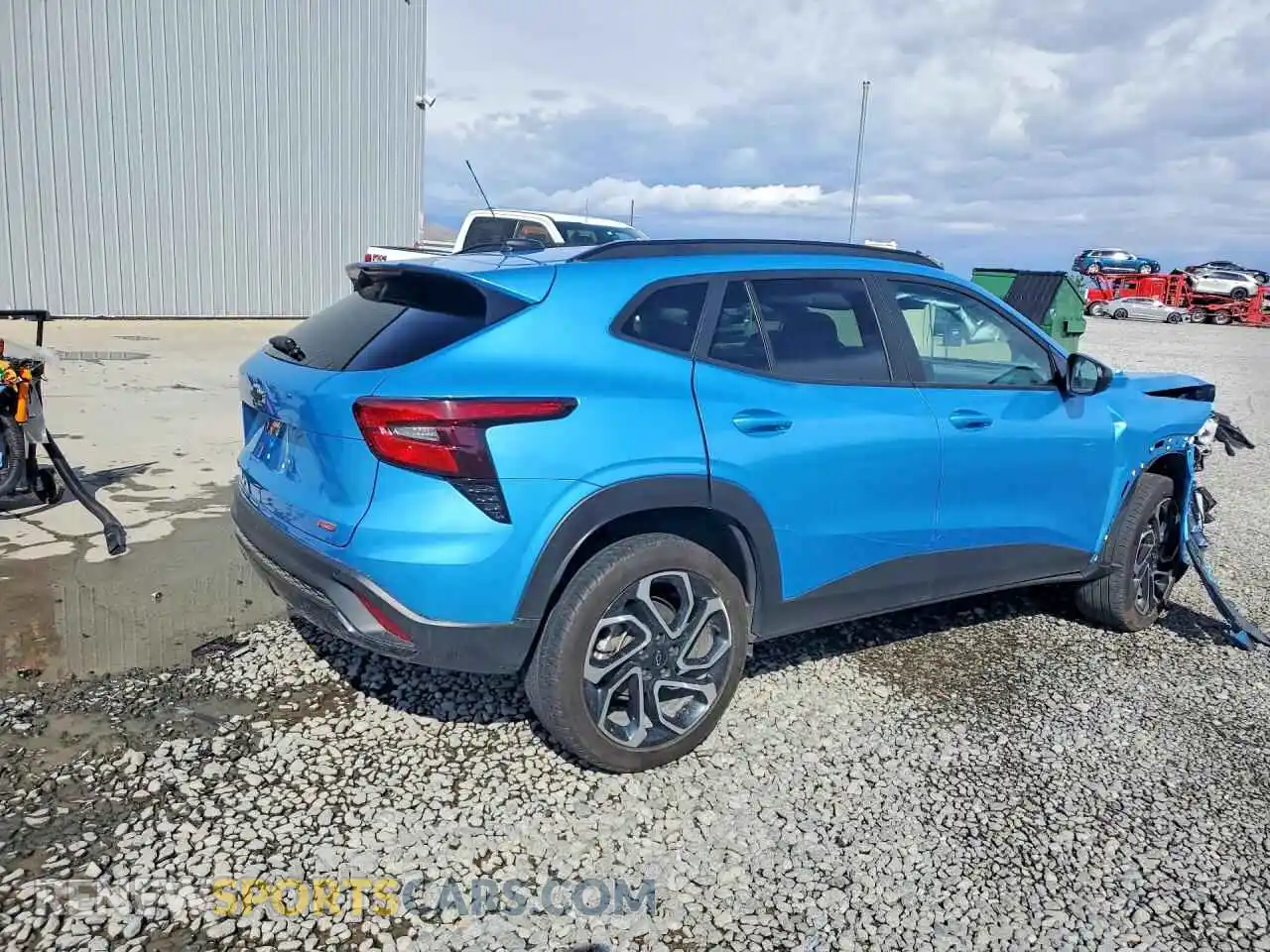 3 Photograph of a damaged car KL77LJEP1SC091392 CHEVROLET TRAX 2025