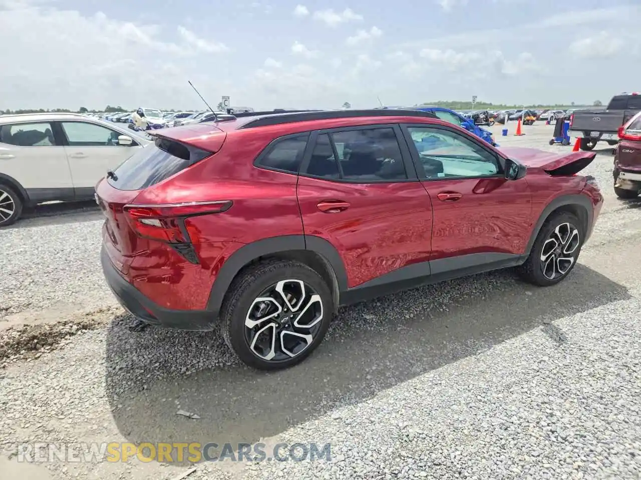 3 Photograph of a damaged car KL77LJEP1SC188320 CHEVROLET TRAX 2025