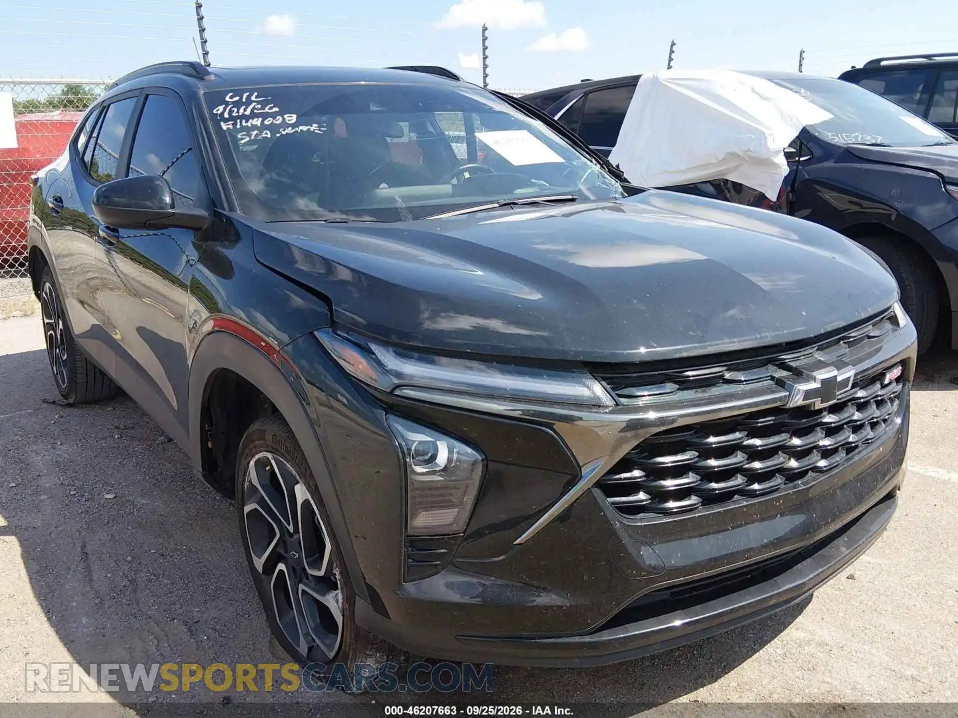 1 Фотография поврежденного автомобиля KL77LJEP1SC296372 CHEVROLET TRAX 2025