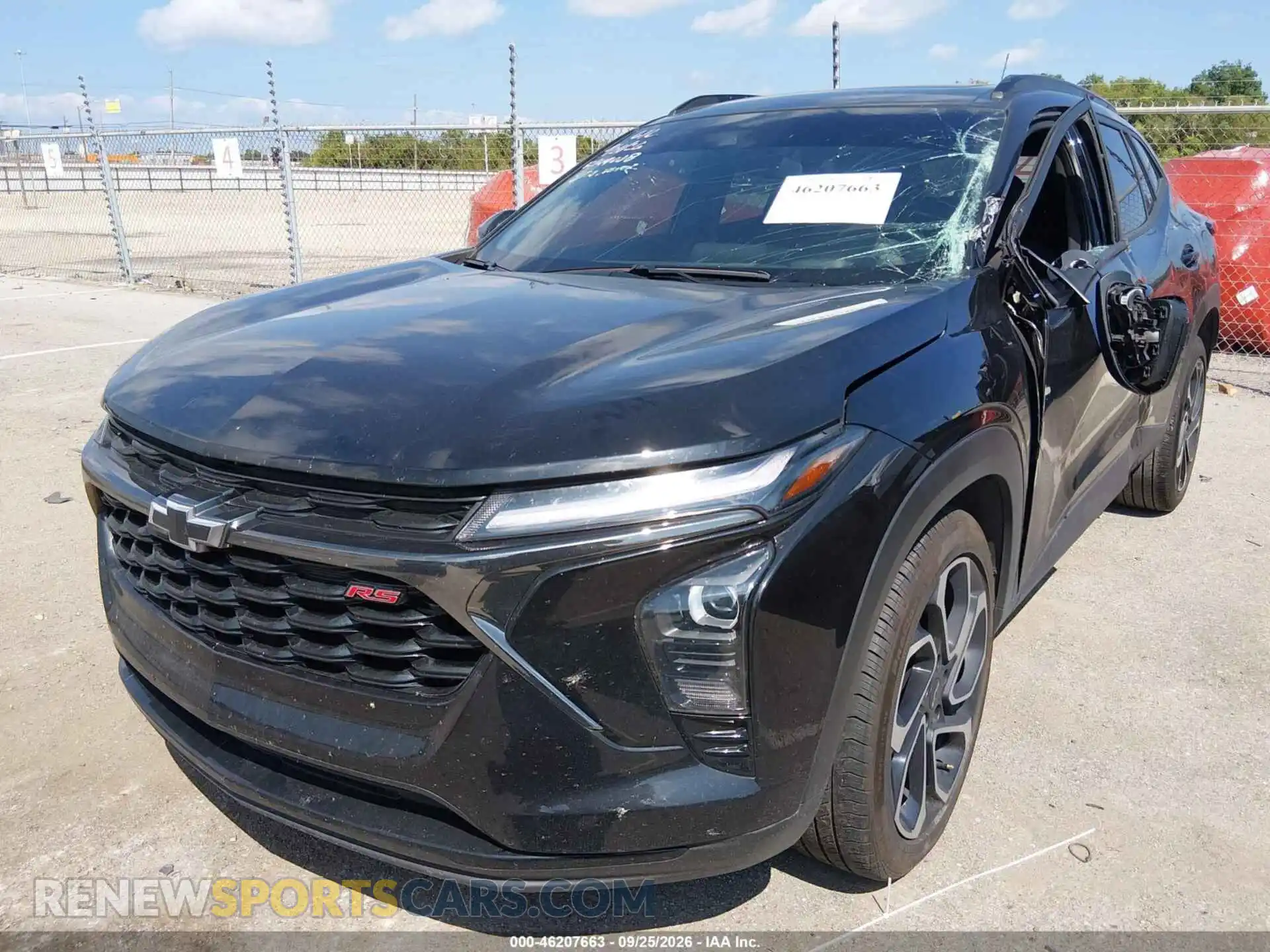 2 Фотография поврежденного автомобиля KL77LJEP1SC296372 CHEVROLET TRAX 2025