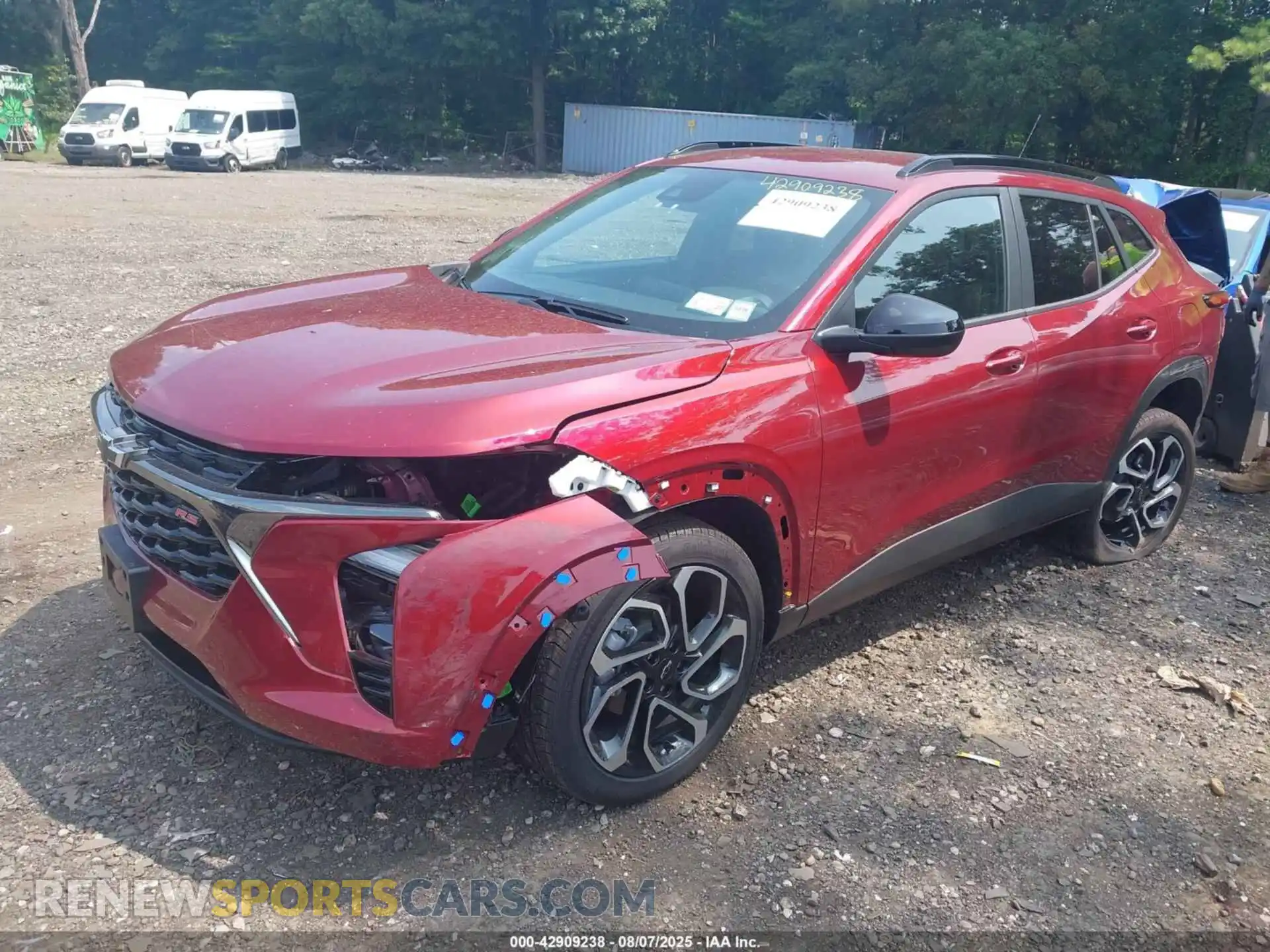 2 Photograph of a damaged car KL77LJEP2SC166553 CHEVROLET TRAX 2025