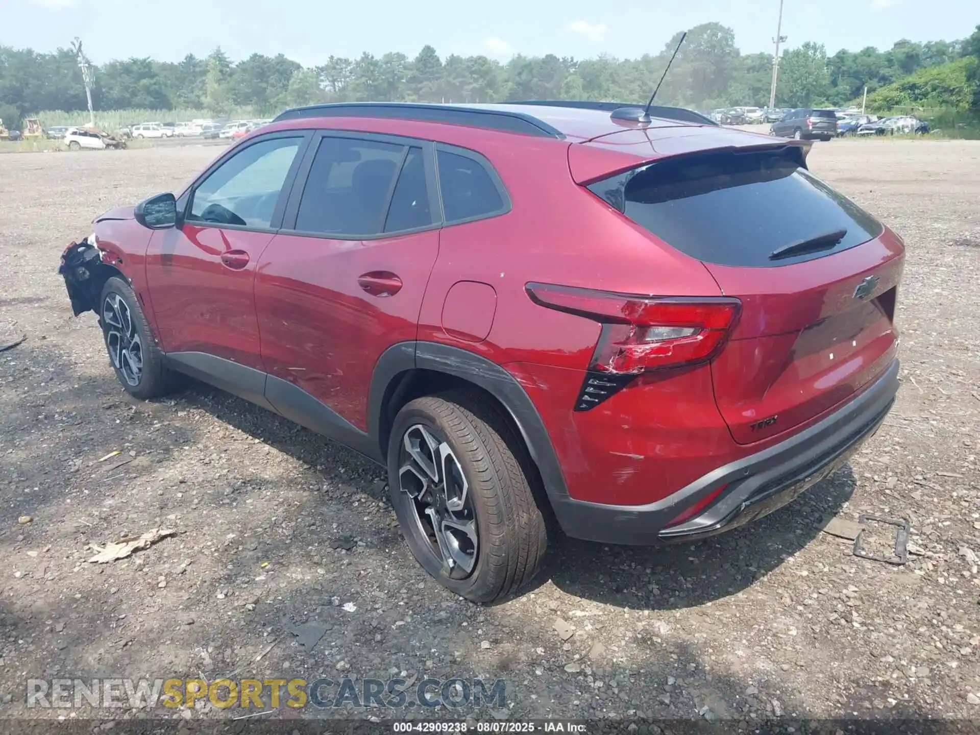 3 Photograph of a damaged car KL77LJEP2SC166553 CHEVROLET TRAX 2025