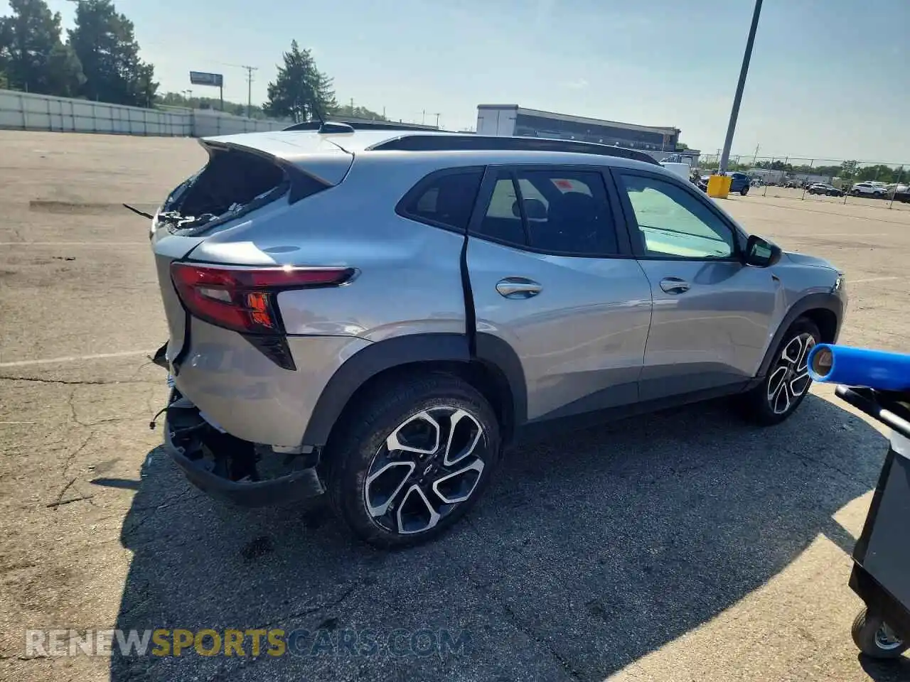 3 Photograph of a damaged car KL77LJEP2SC298017 CHEVROLET TRAX 2025