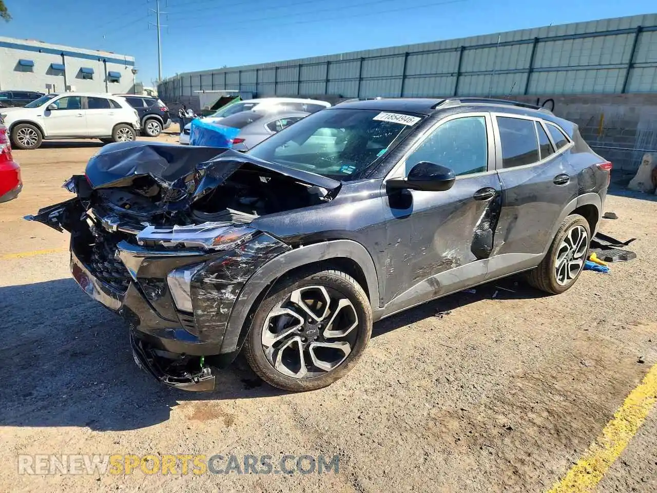 1 fotografías del automóvil dañado KL77LJEP2SC317178 CHEVROLET TRAX 2025