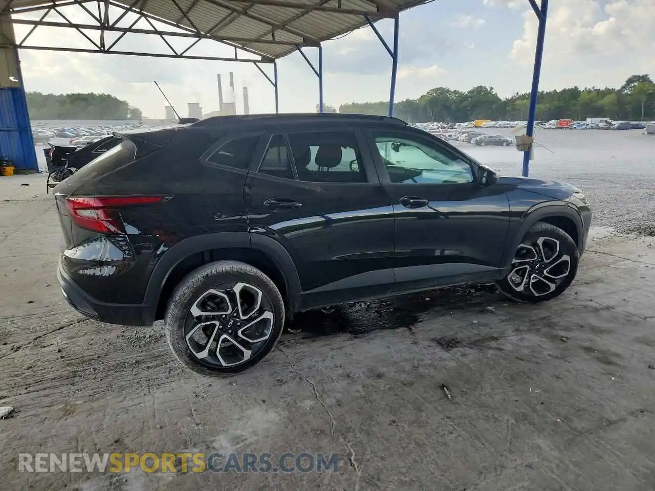 3 Photograph of a damaged car KL77LJEP2SC319397 CHEVROLET TRAX 2025