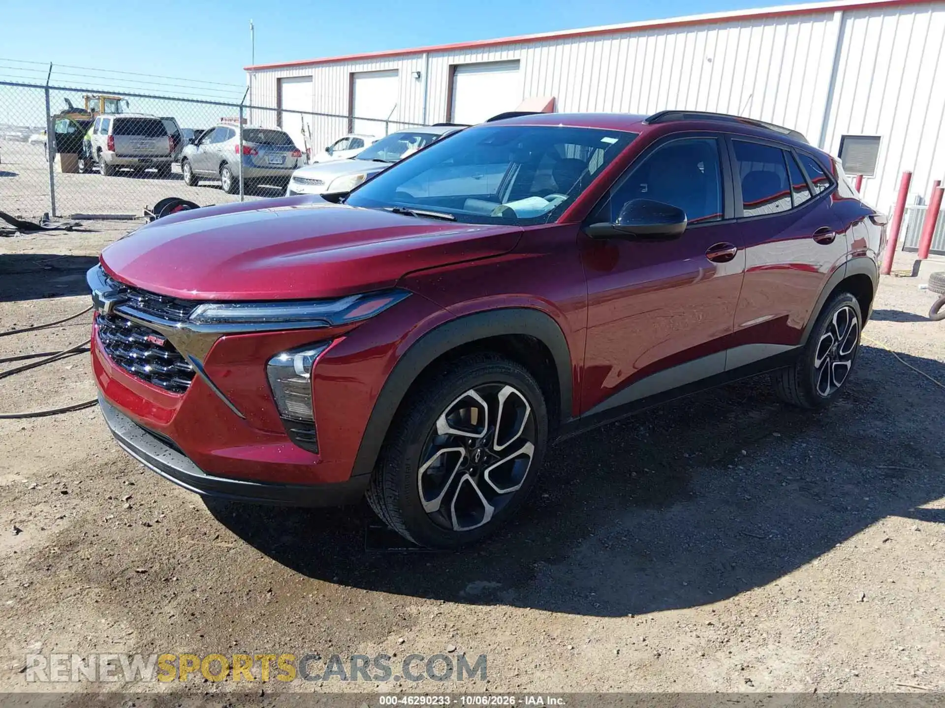 2 fotografías del automóvil dañado KL77LJEP3SC018668 CHEVROLET TRAX 2025