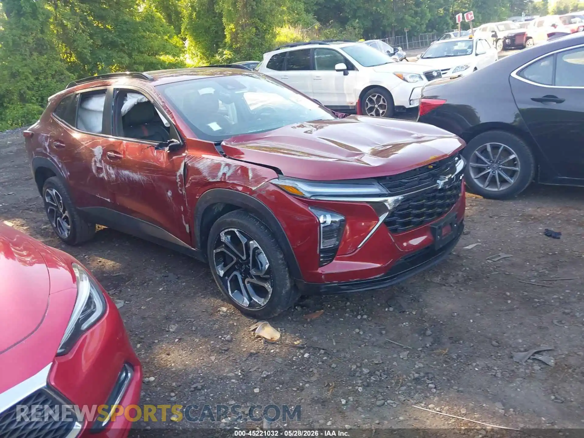 1 fotografías del automóvil dañado KL77LJEP3SC104417 CHEVROLET TRAX 2025