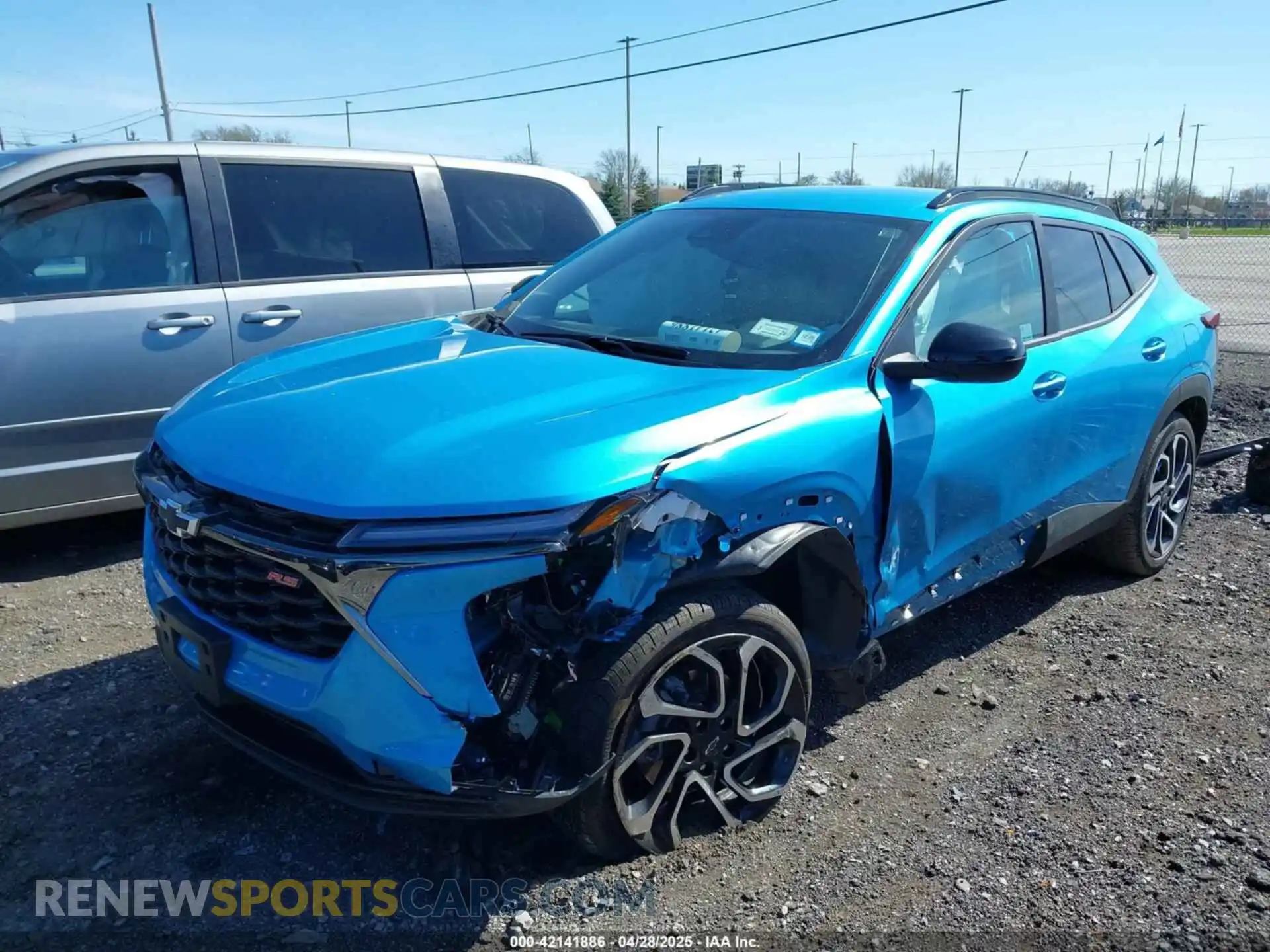 2 Photograph of a damaged car KL77LJEP3SC111433 CHEVROLET TRAX 2025