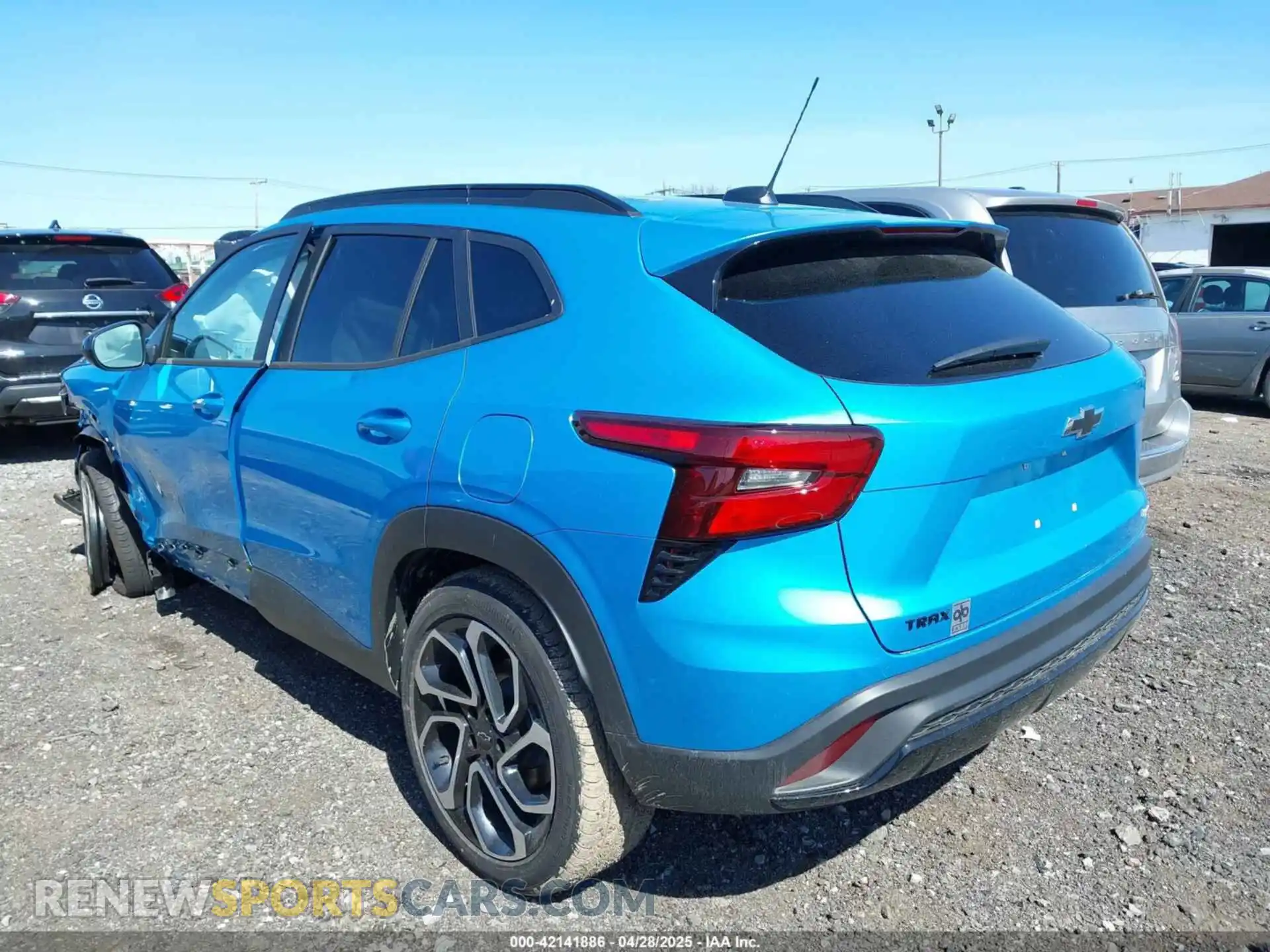 3 Photograph of a damaged car KL77LJEP3SC111433 CHEVROLET TRAX 2025
