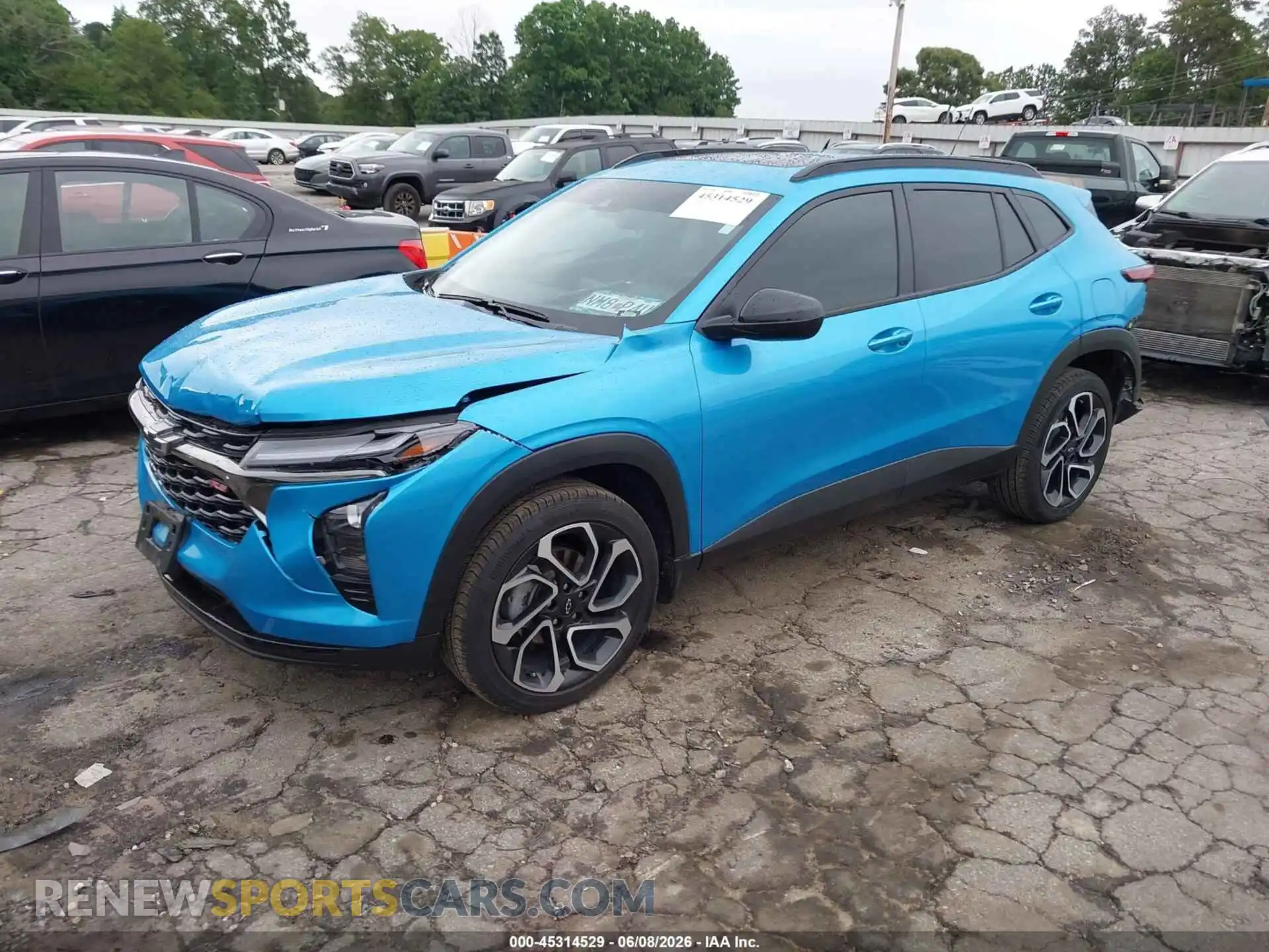 2 Photograph of a damaged car KL77LJEP3SC156923 CHEVROLET TRAX 2025